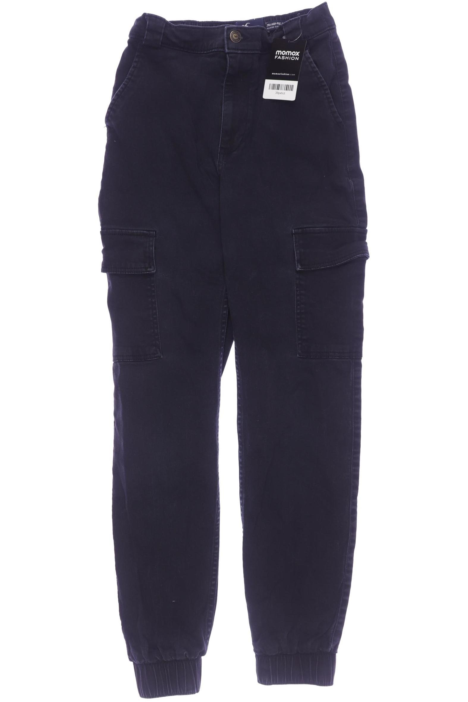 

Hollister Damen Stoffhose, marineblau, Gr. 0