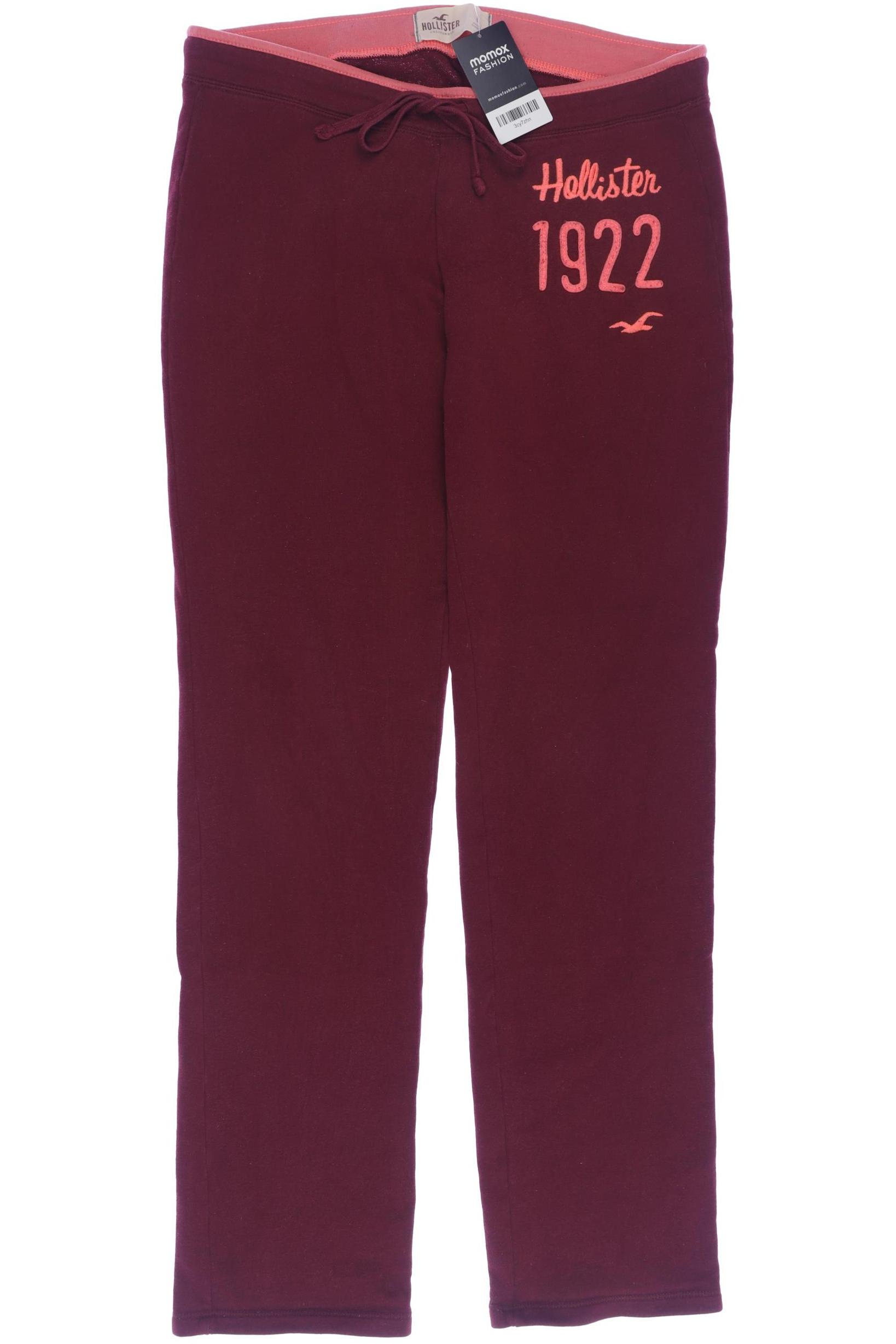 

Hollister Damen Stoffhose, bordeaux, Gr. 0