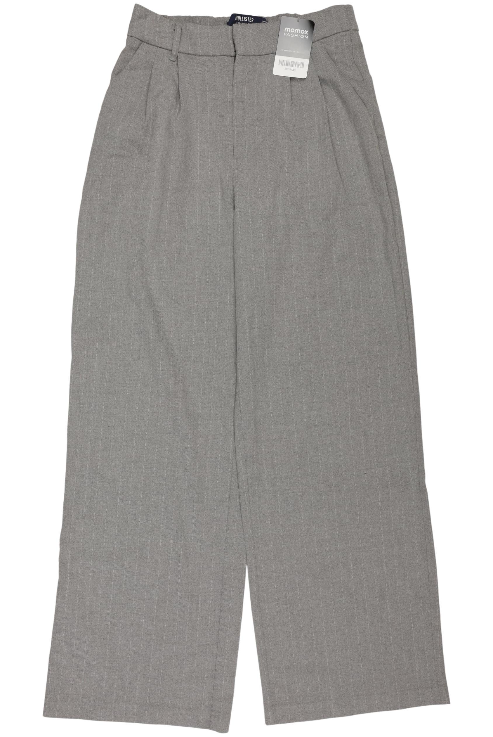 

Hollister Damen Stoffhose, grau, Gr. 0
