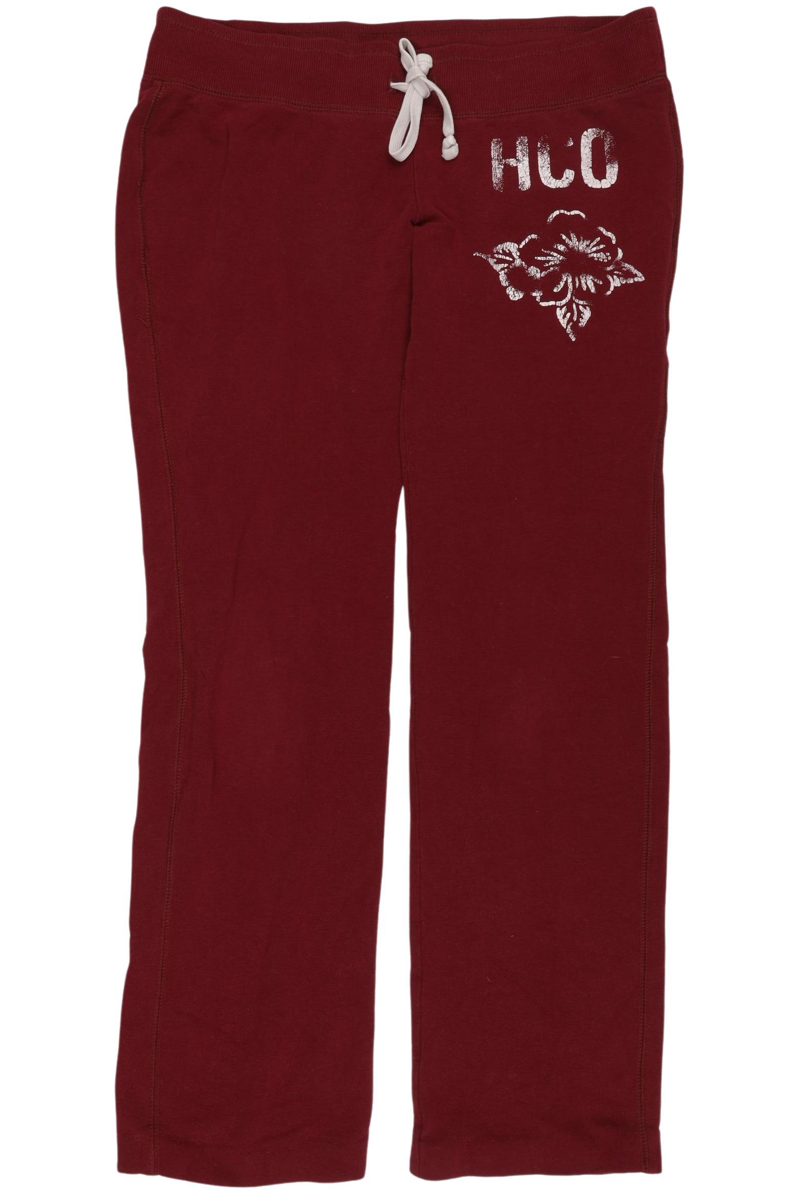 

Hollister Damen Stoffhose, bordeaux, Gr. 0