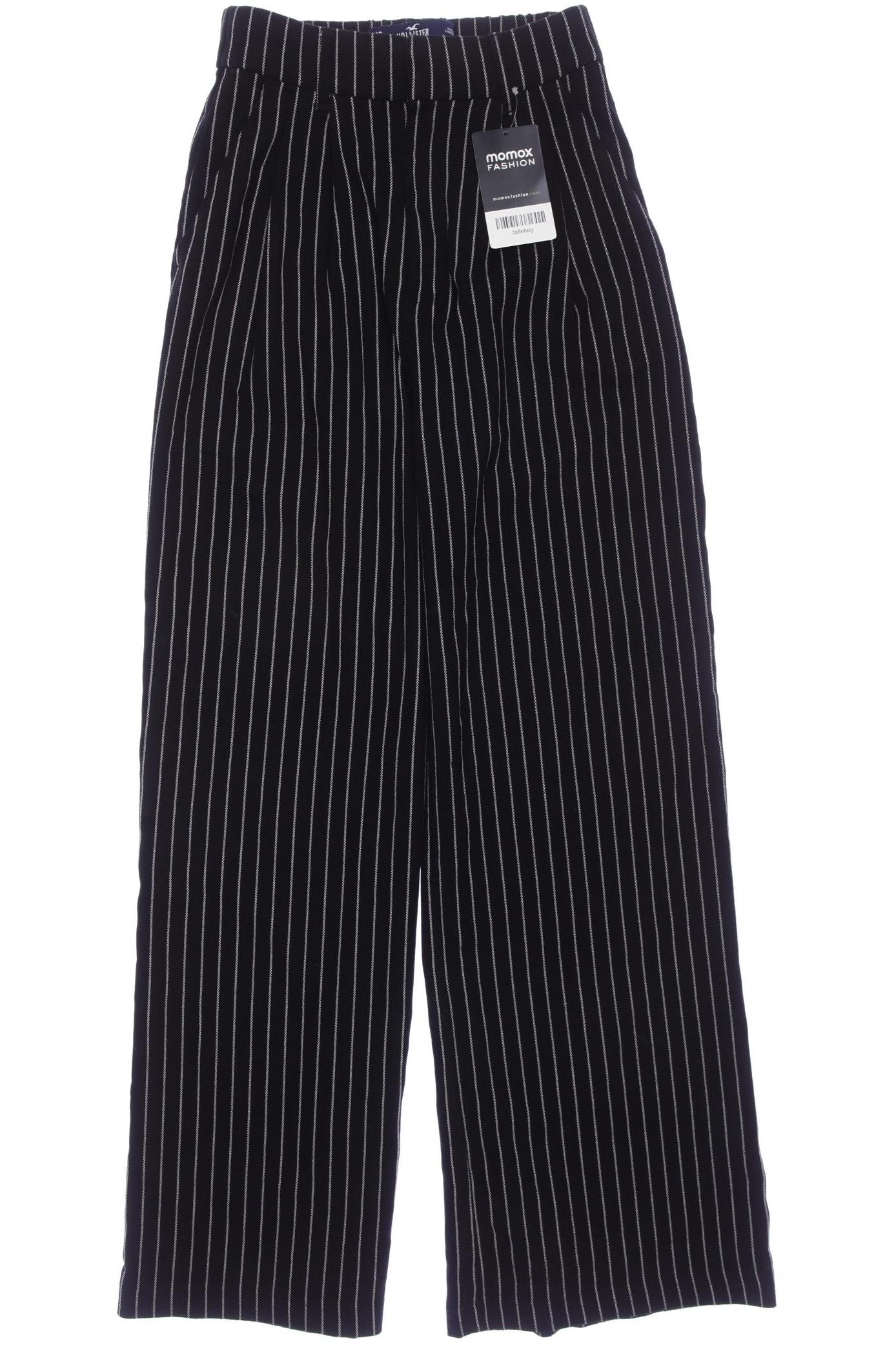 

Hollister Damen Stoffhose, schwarz, Gr. 0