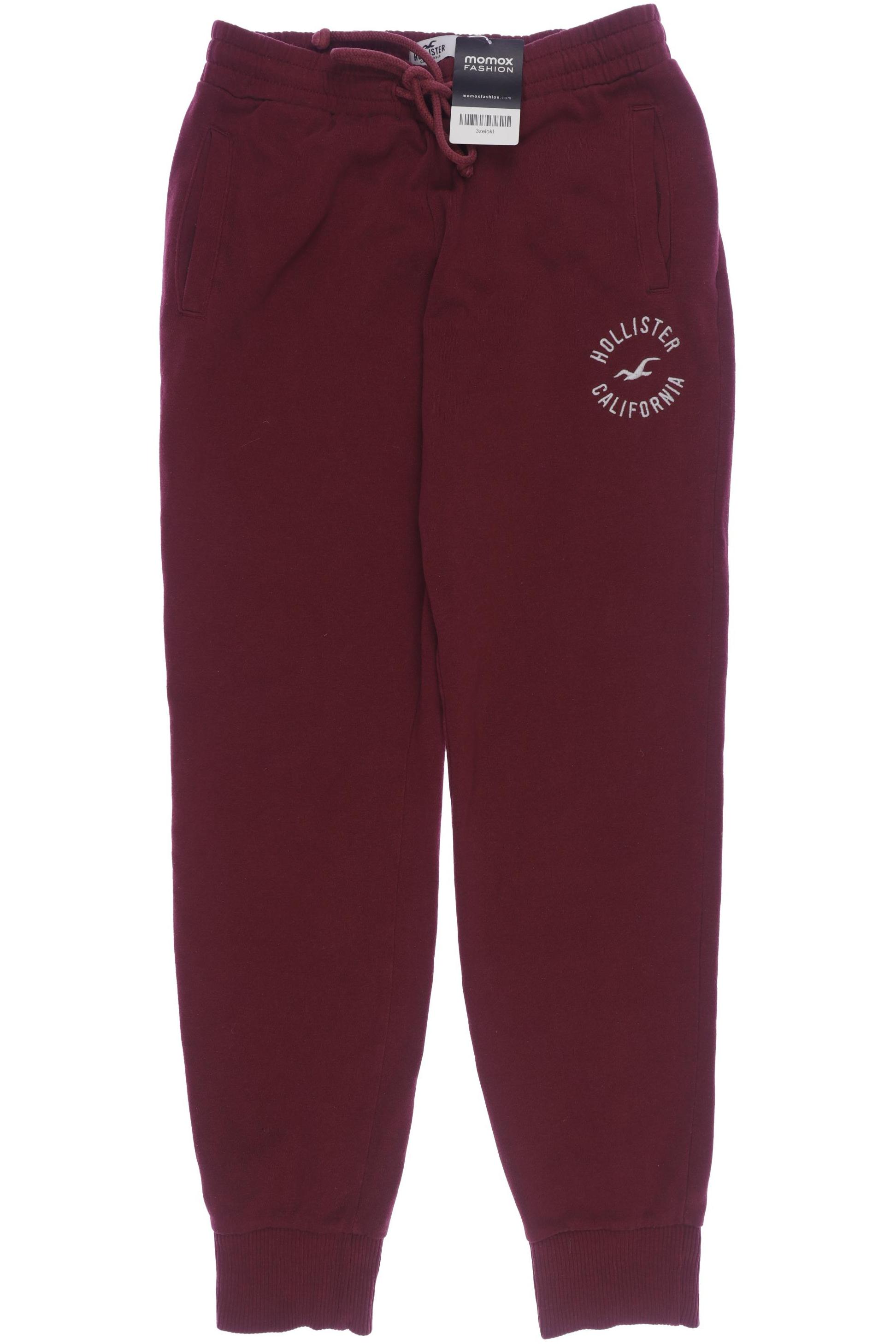 

Hollister Damen Stoffhose, bordeaux, Gr. 0