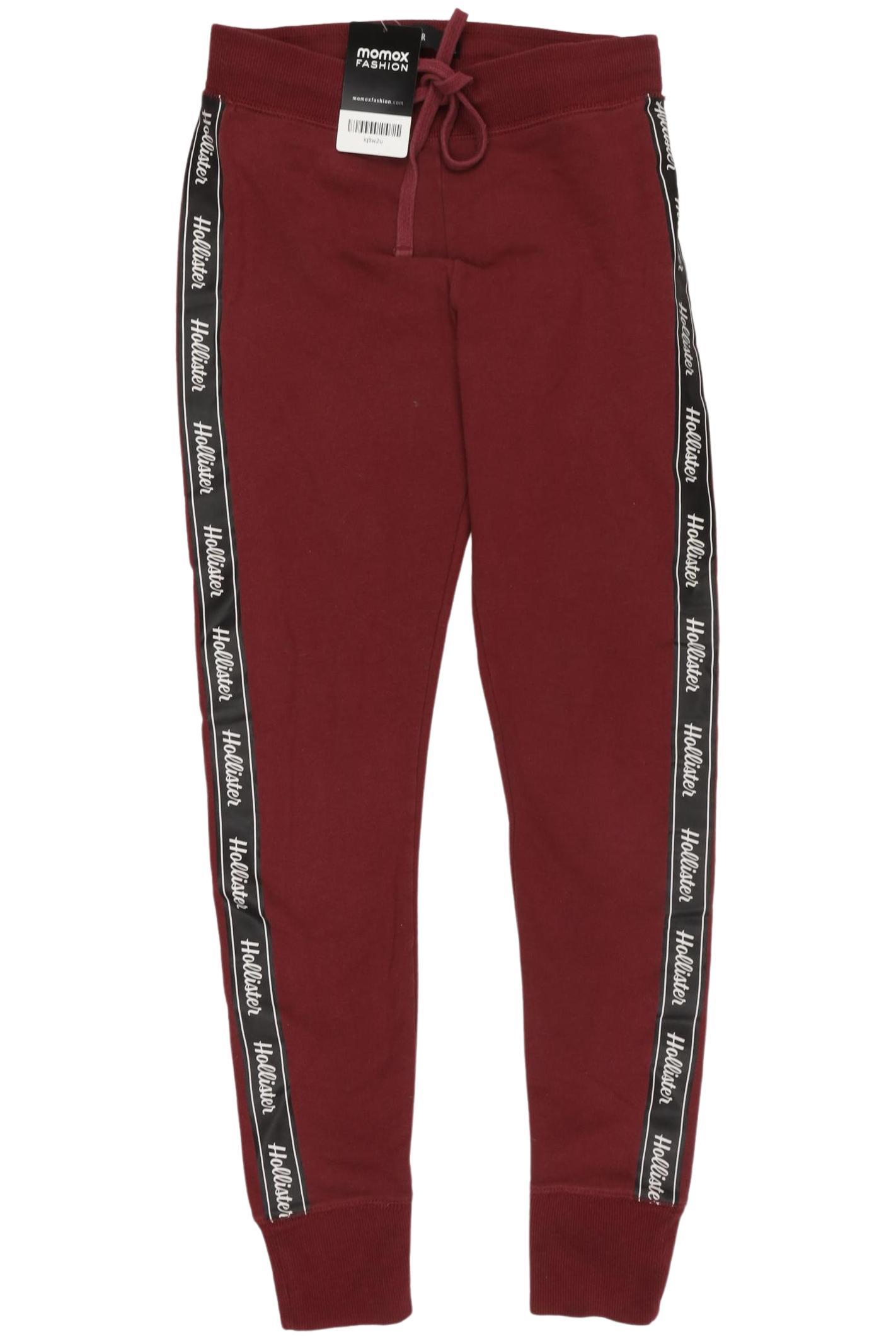 

Hollister Damen Stoffhose, bordeaux, Gr. 0