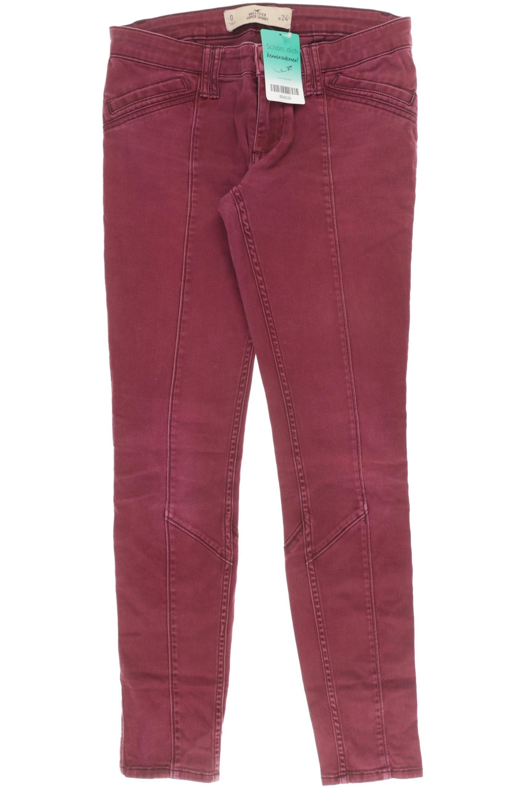 

Hollister Damen Stoffhose, rot, Gr. 24