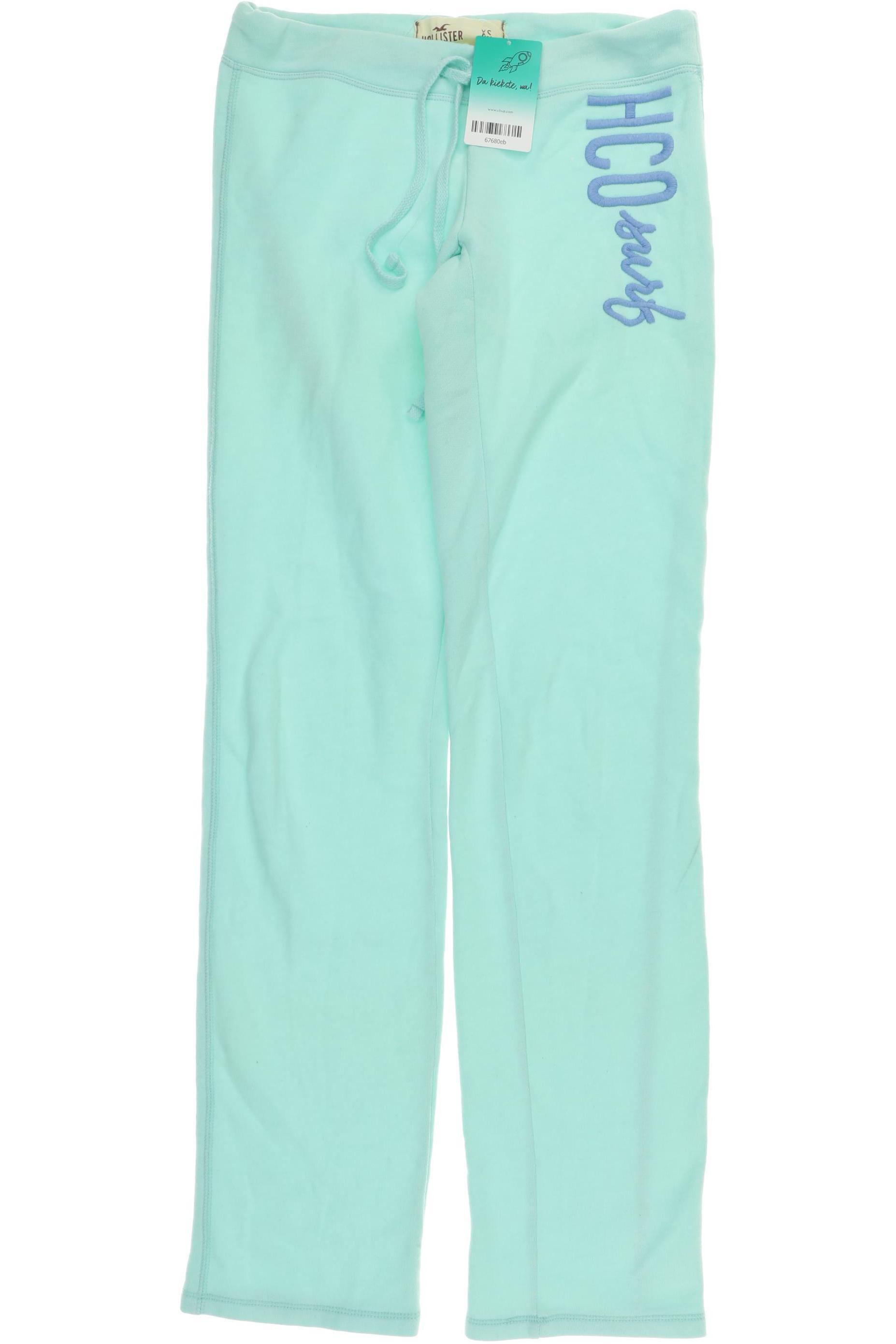 

Hollister Damen Stoffhose, türkis, Gr.
