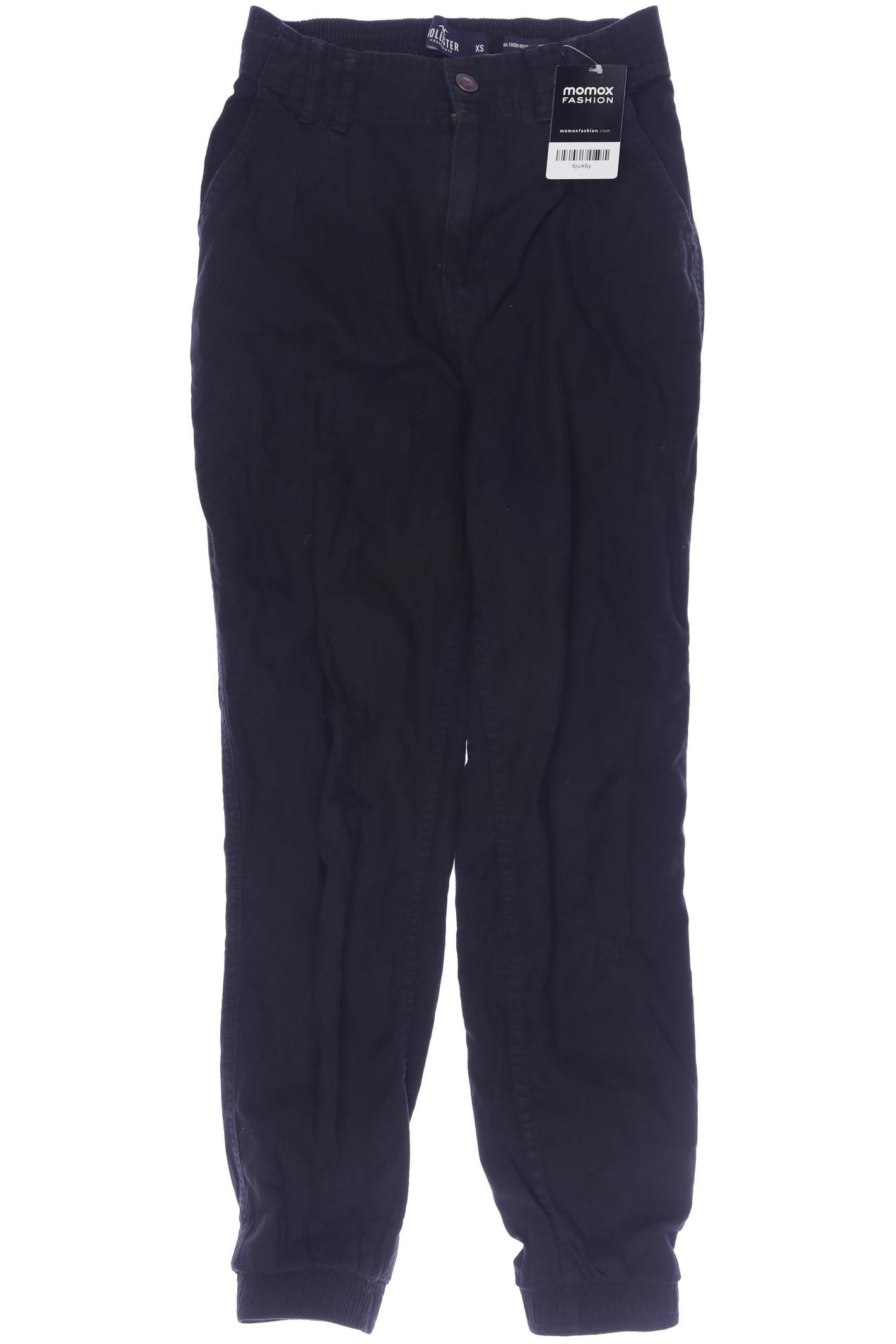 

Hollister Damen Stoffhose, schwarz, Gr. 0