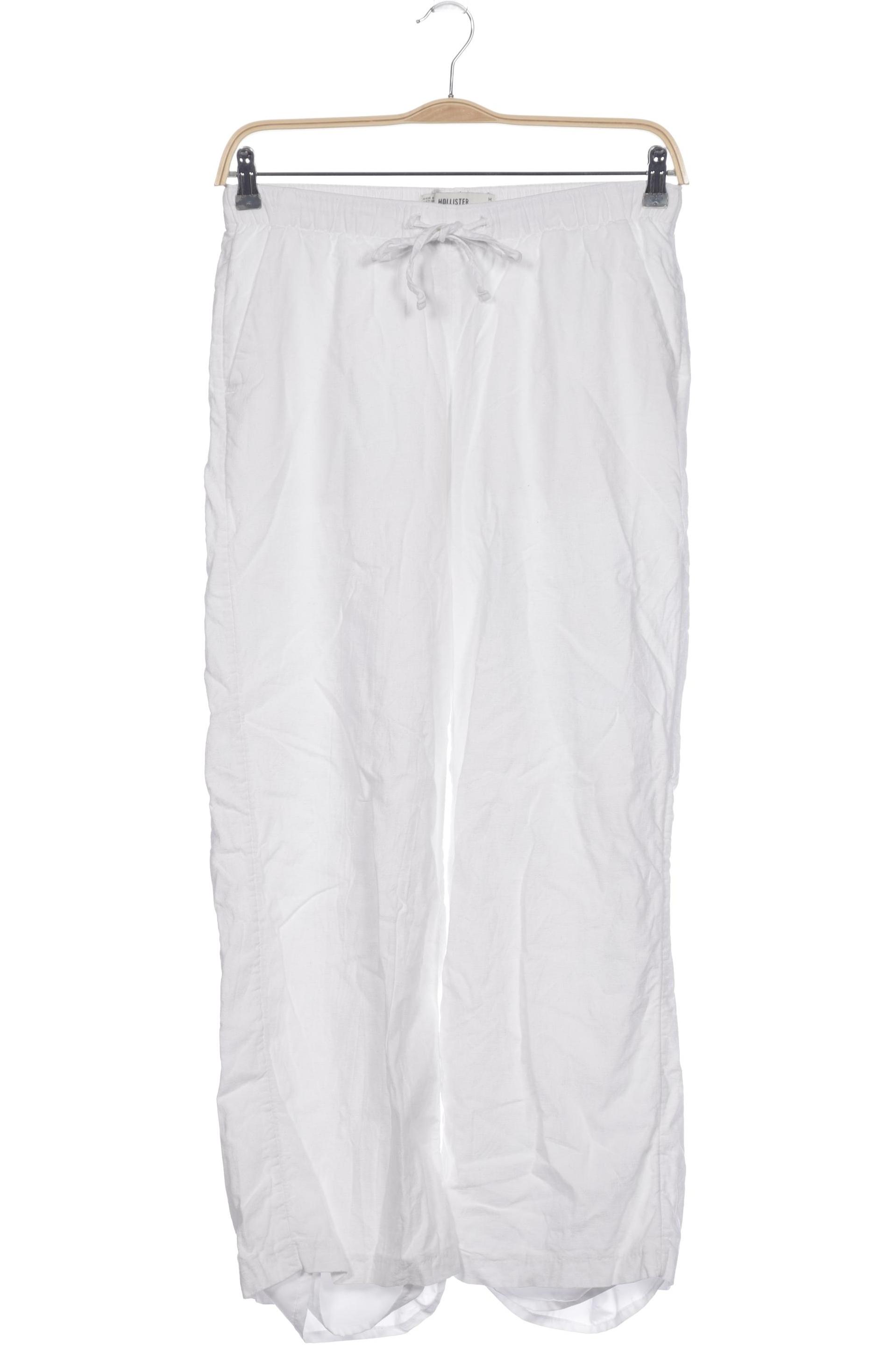 

Hollister Damen Stoffhose, weiß, Gr. 0