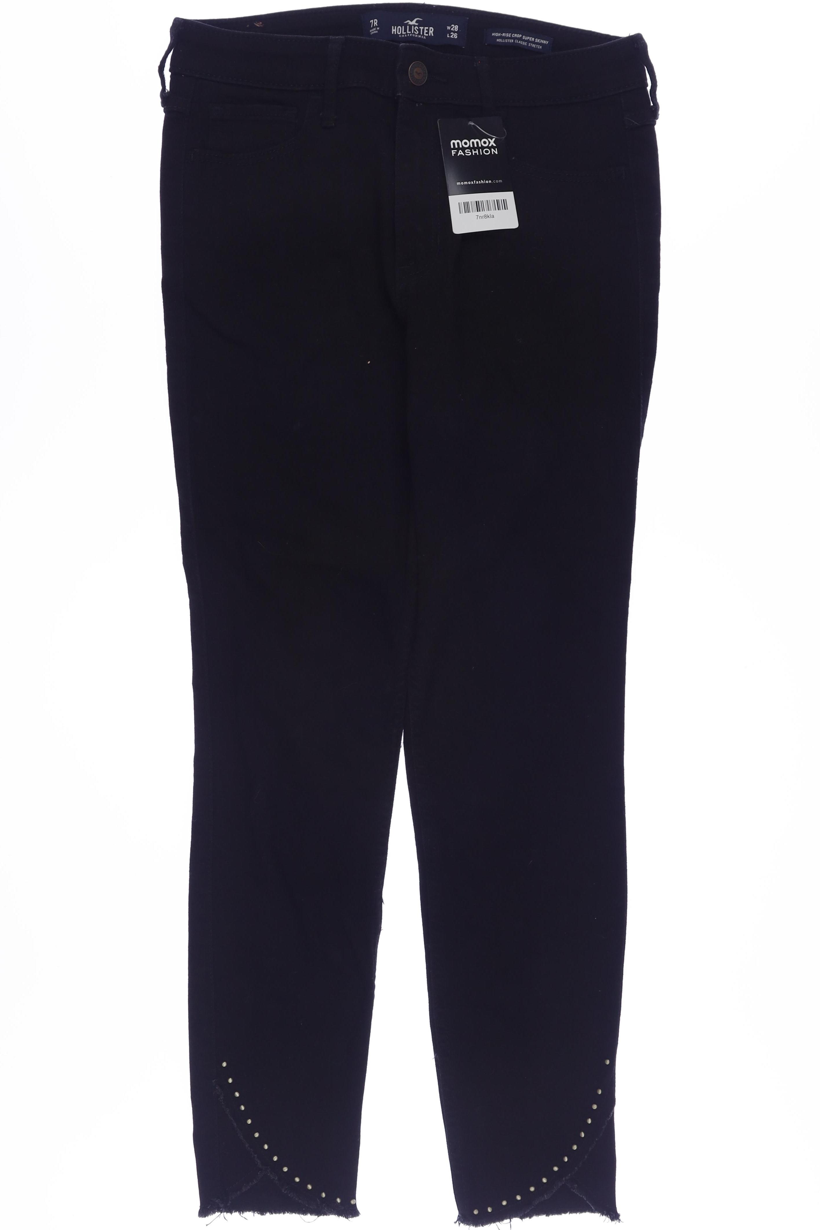 

Hollister Damen Stoffhose, schwarz, Gr. 28
