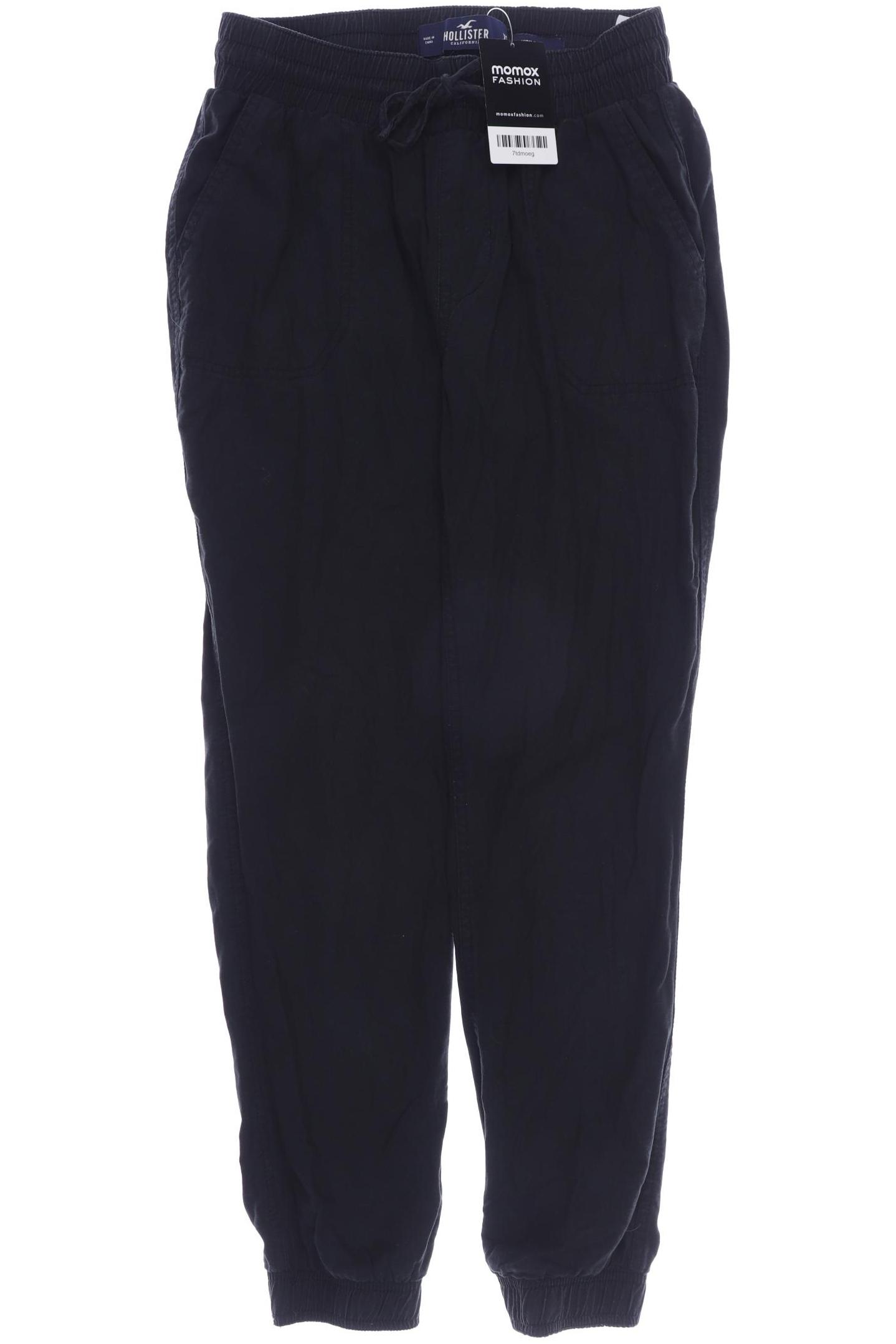 

Hollister Damen Stoffhose, schwarz