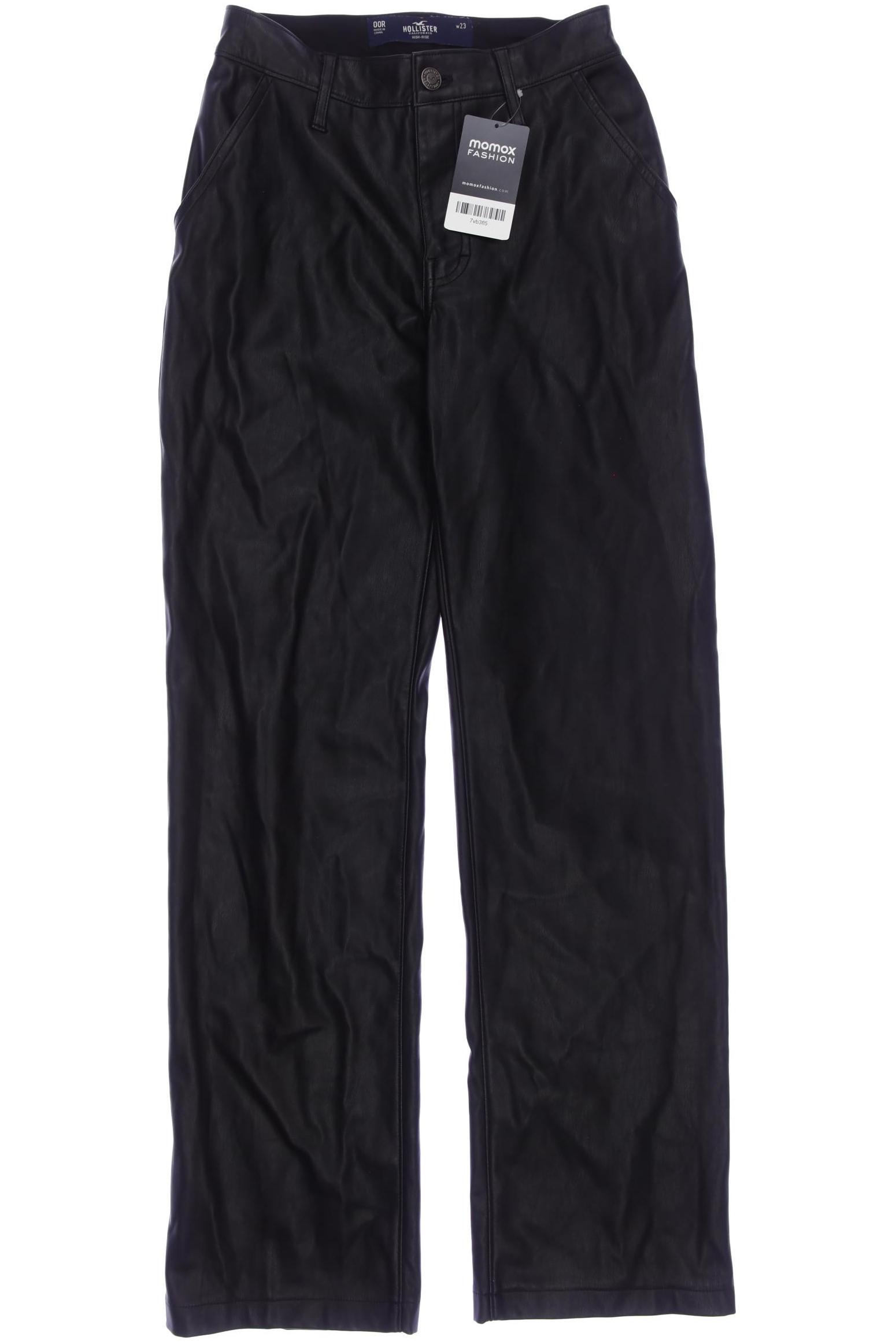 

Hollister Damen Stoffhose, schwarz, Gr. 00