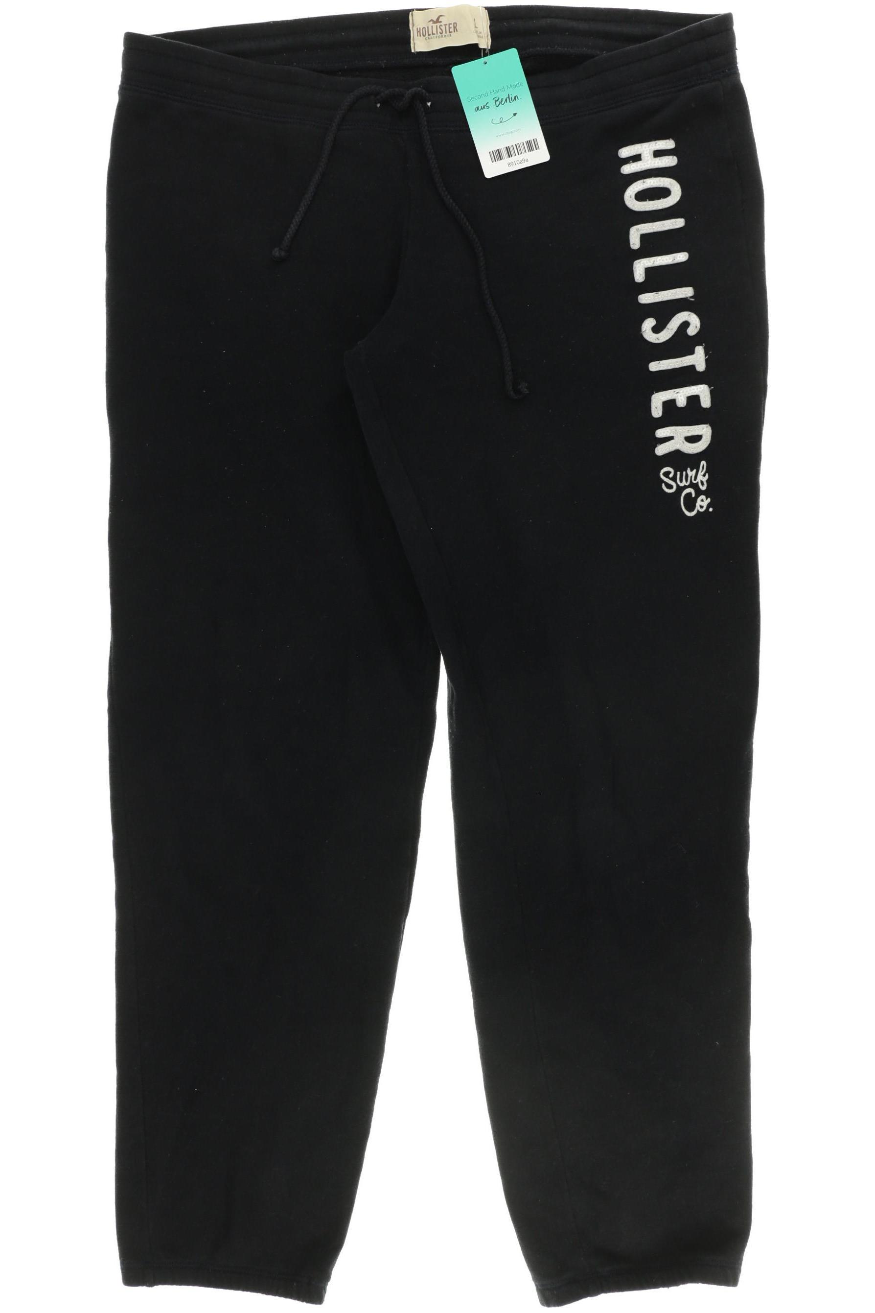 

Hollister Damen Stoffhose, schwarz, Gr.