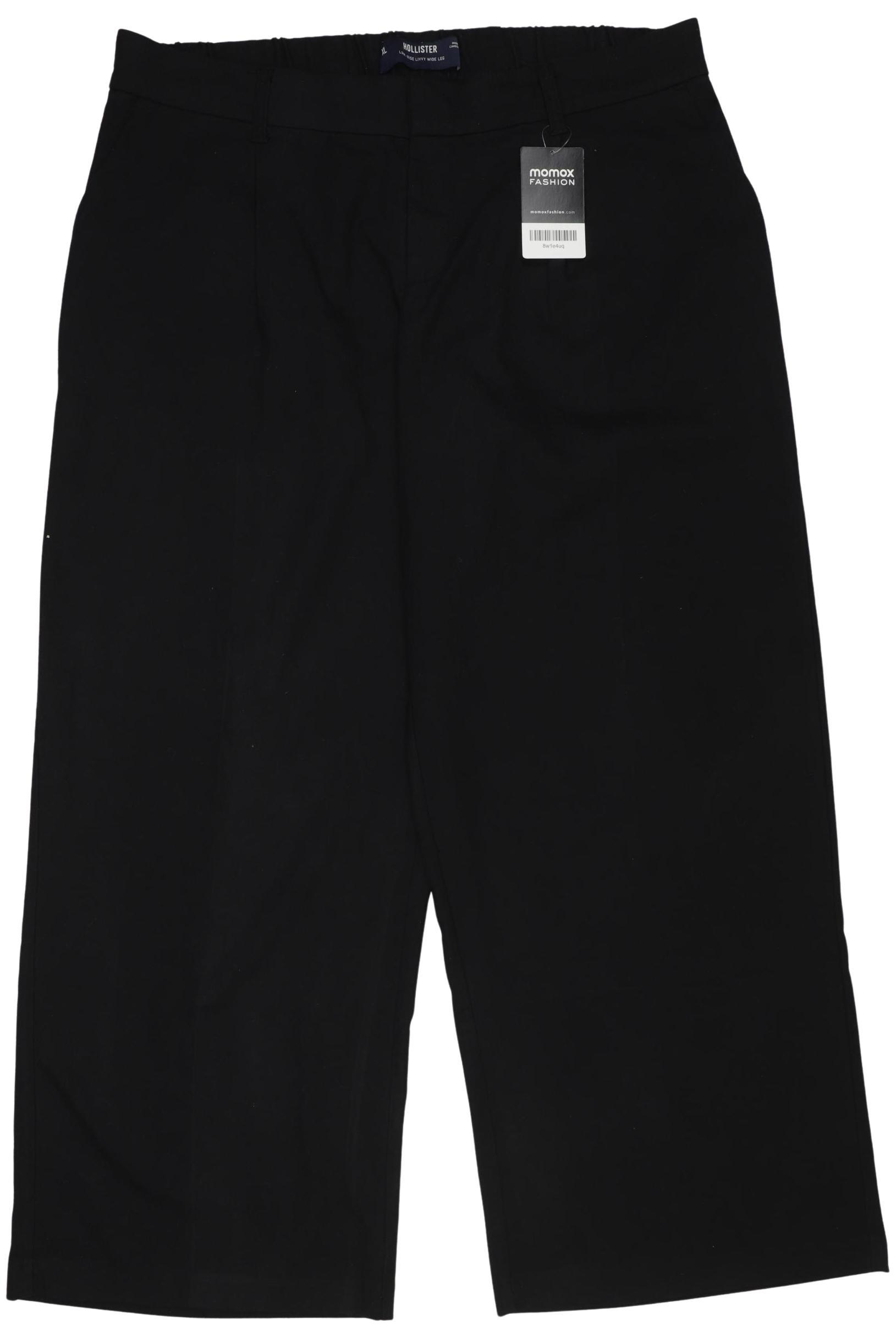 

Hollister Damen Stoffhose, schwarz, Gr. 0