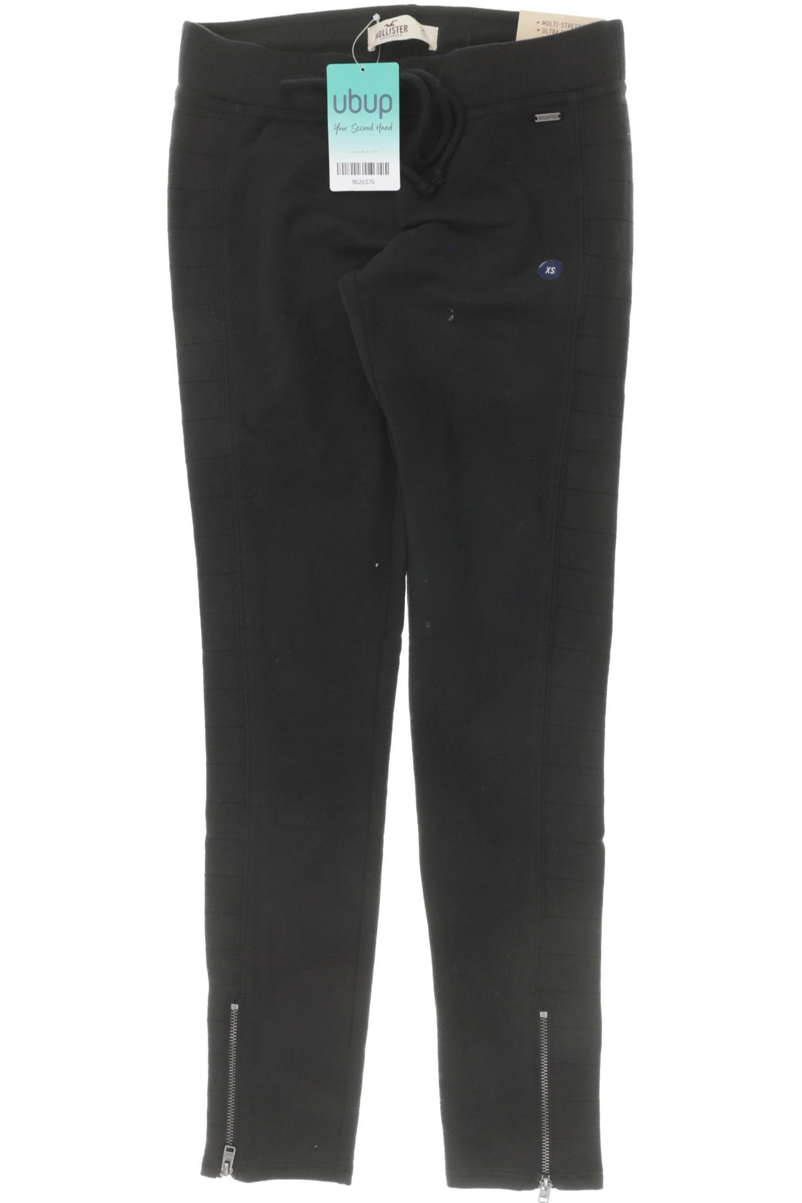 

Hollister Damen Stoffhose, schwarz, Gr.