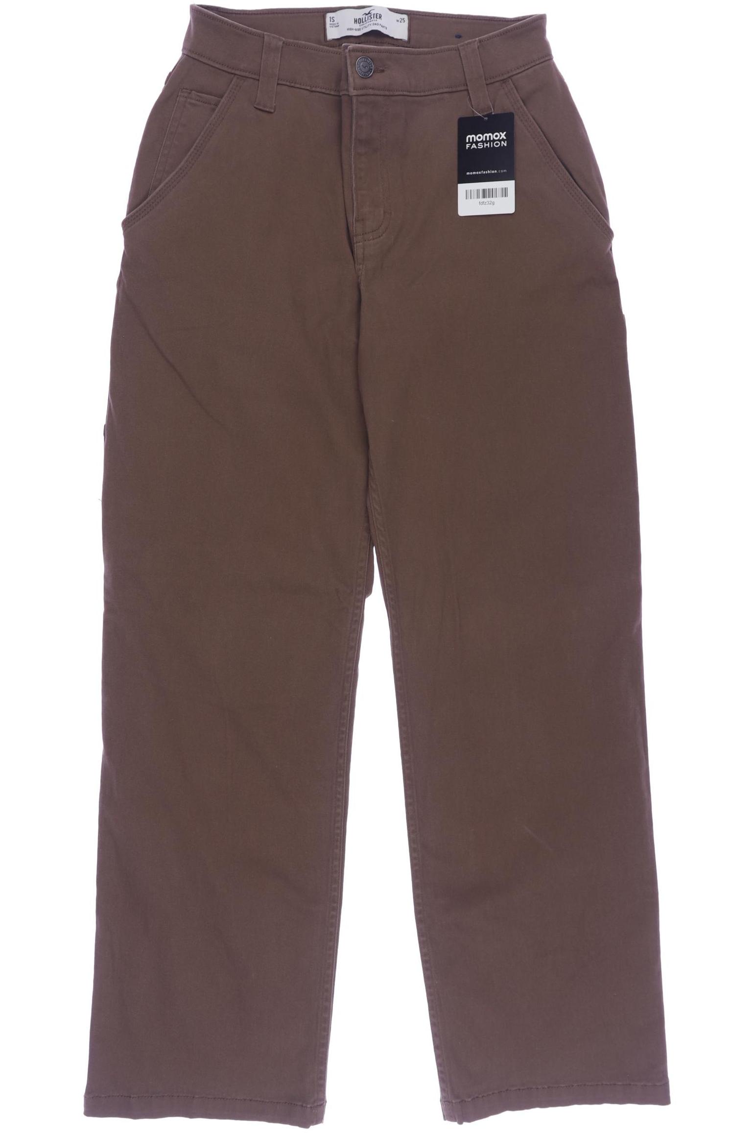

Hollister Damen Stoffhose, braun, Gr. 25
