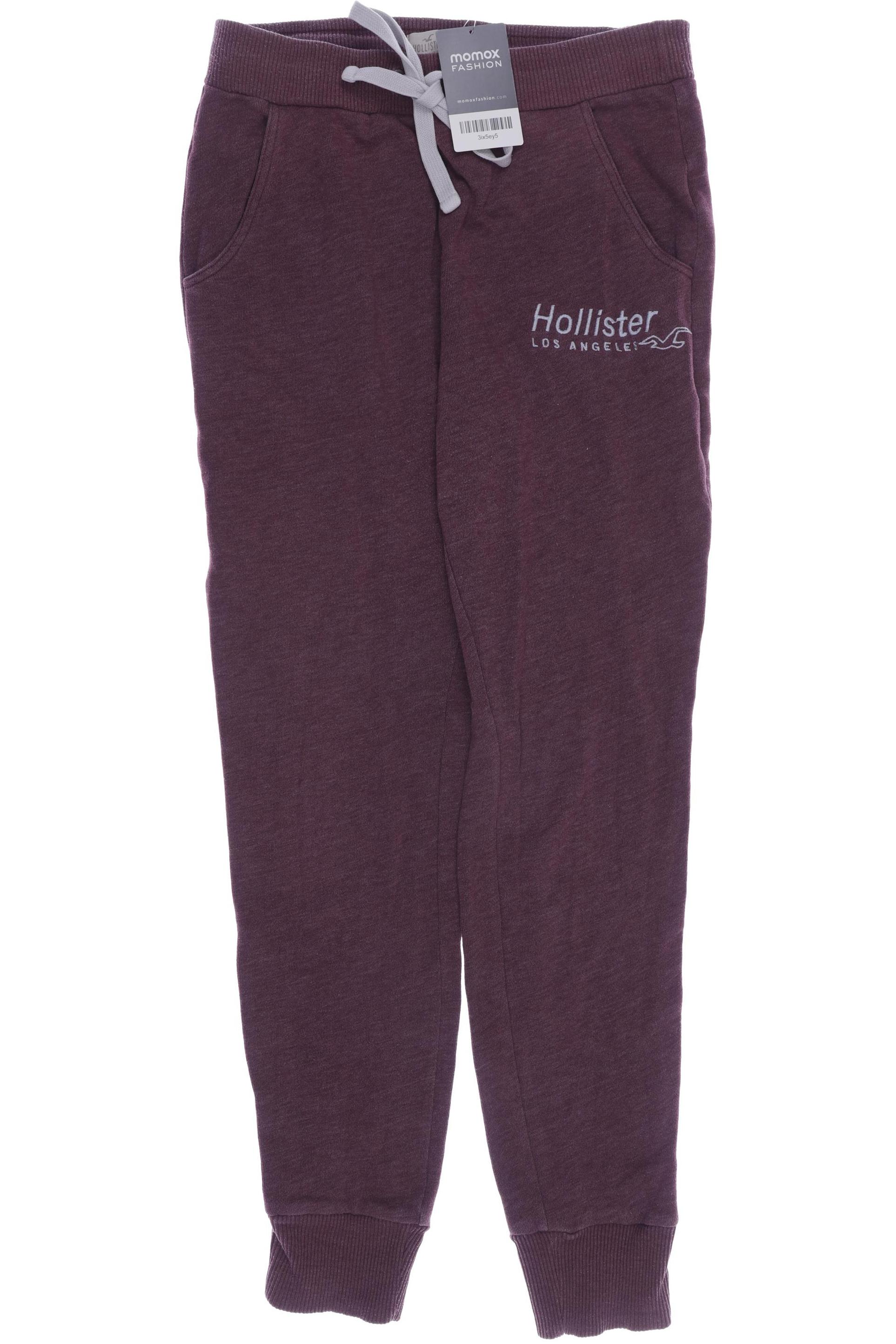 

Hollister Damen Stoffhose, bordeaux, Gr. 0