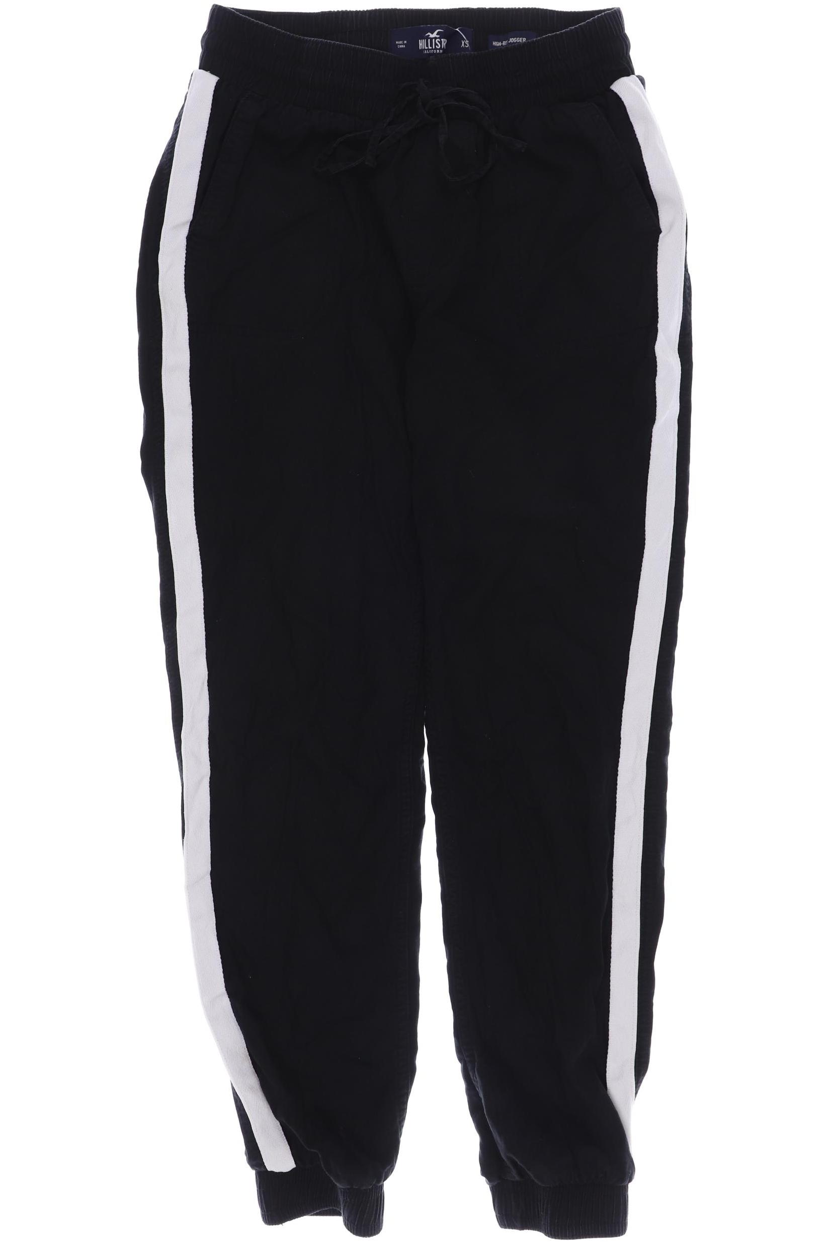 

Hollister Damen Stoffhose, schwarz