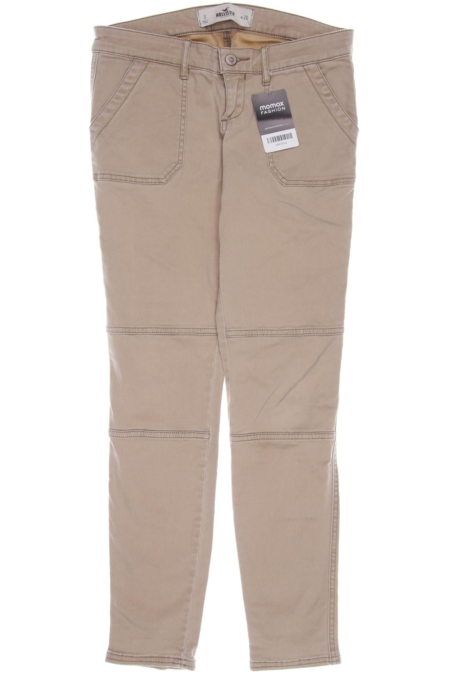 

Hollister Damen Stoffhose, beige
