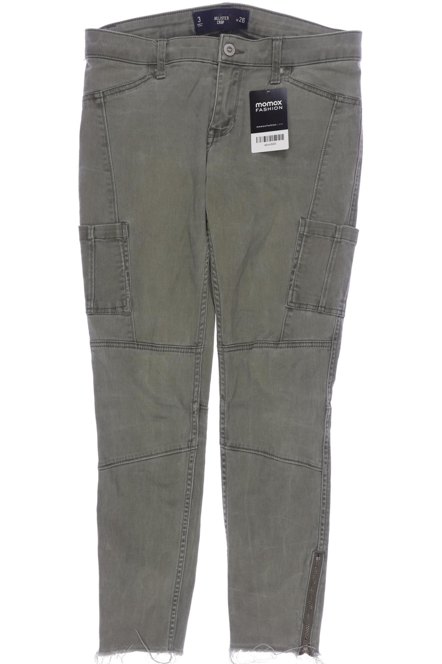 

Hollister Damen Stoffhose, grün, Gr. 26