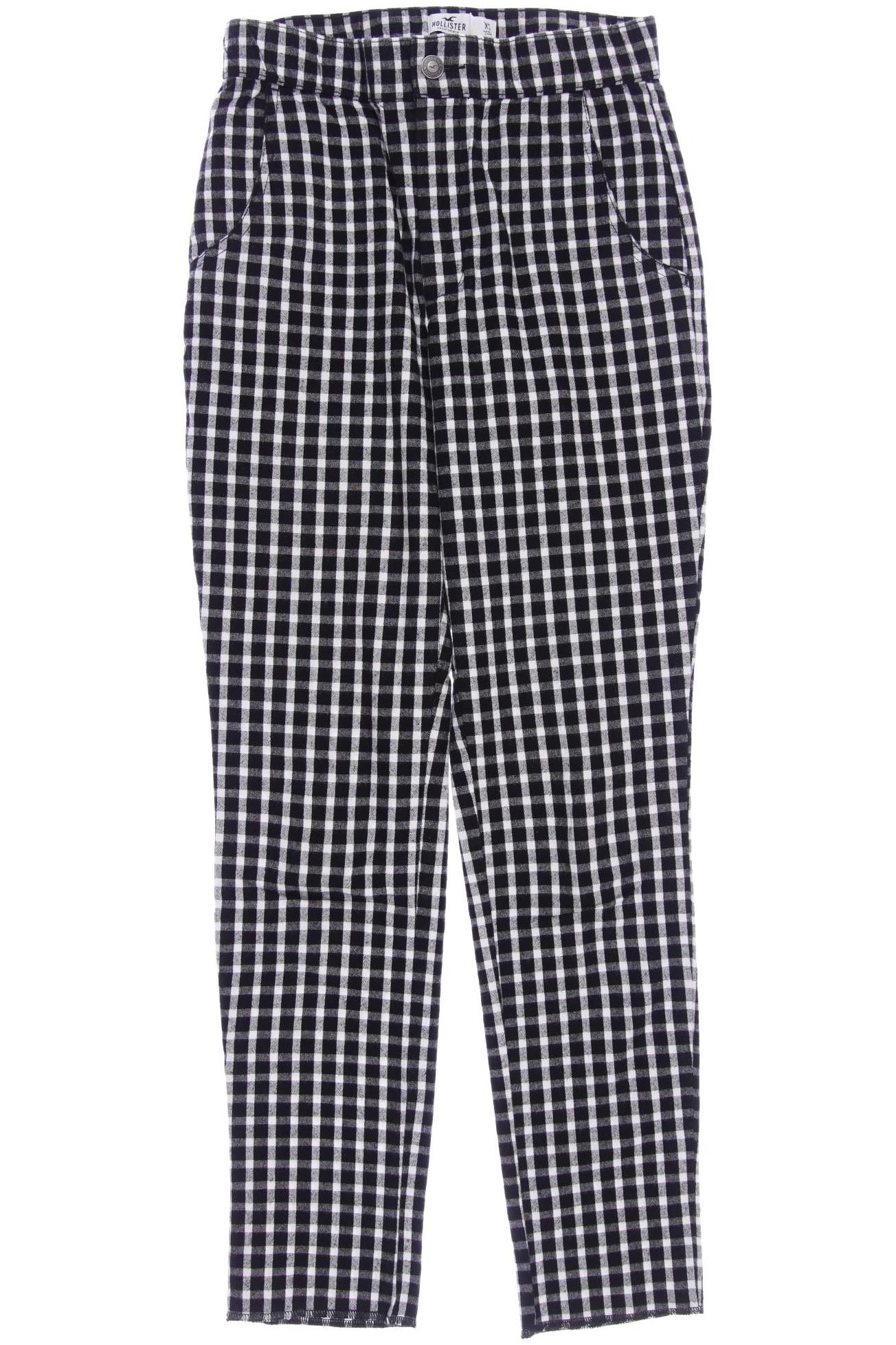 

Hollister Damen Stoffhose, schwarz
