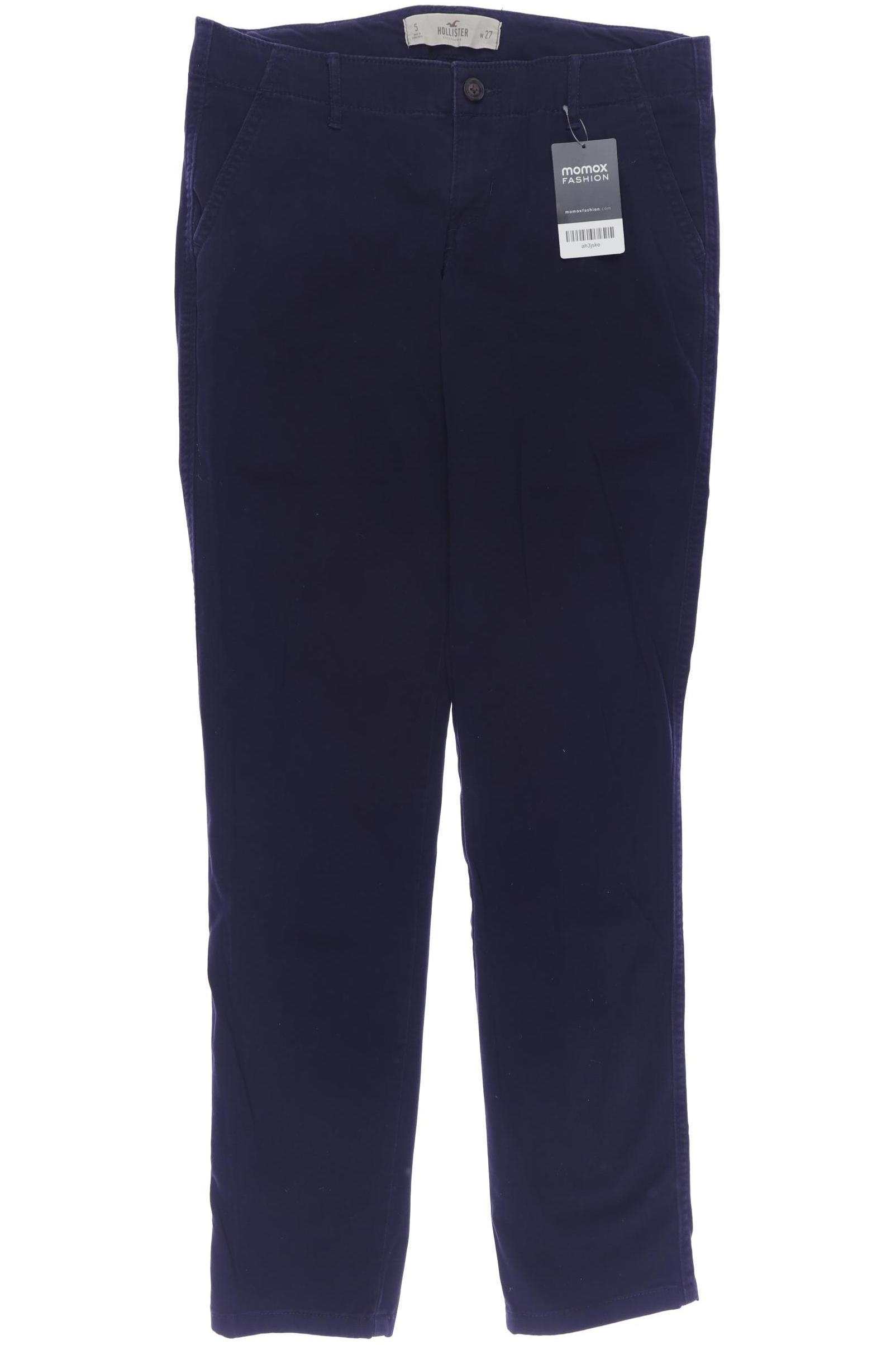 

Hollister Damen Stoffhose, marineblau, Gr. 27