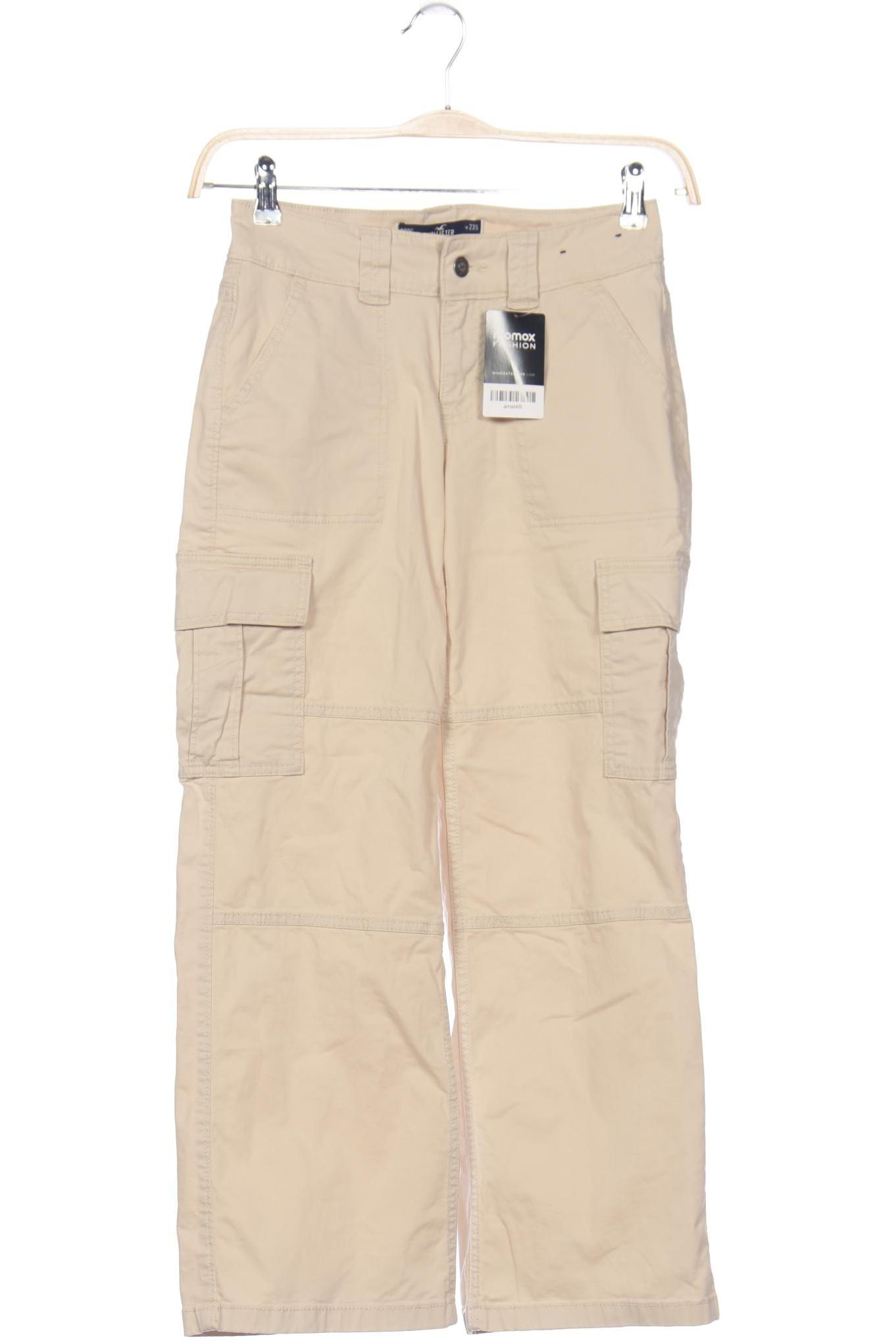 

Hollister Damen Stoffhose, beige, Gr. 0