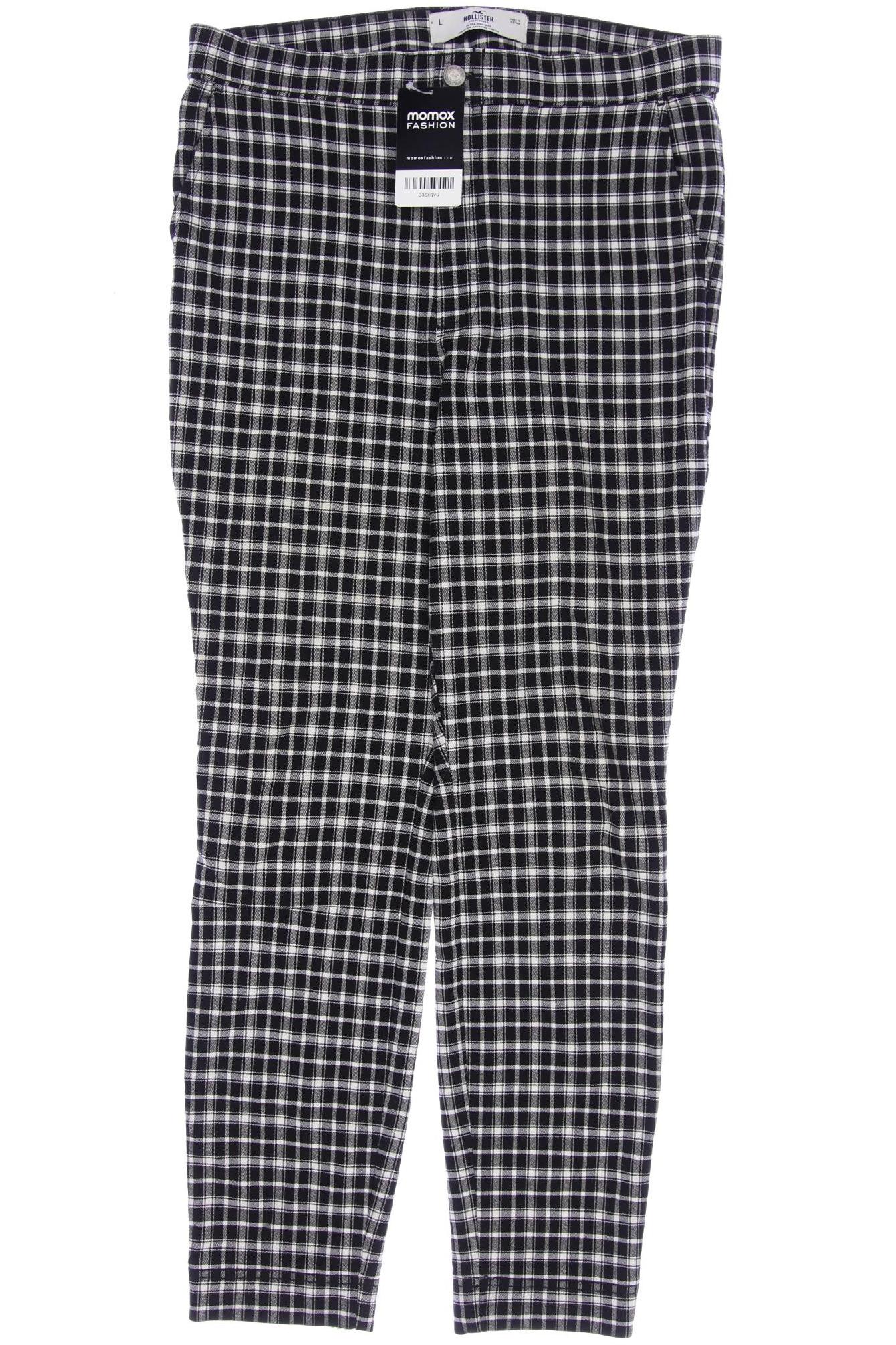 

Hollister Damen Stoffhose, schwarz