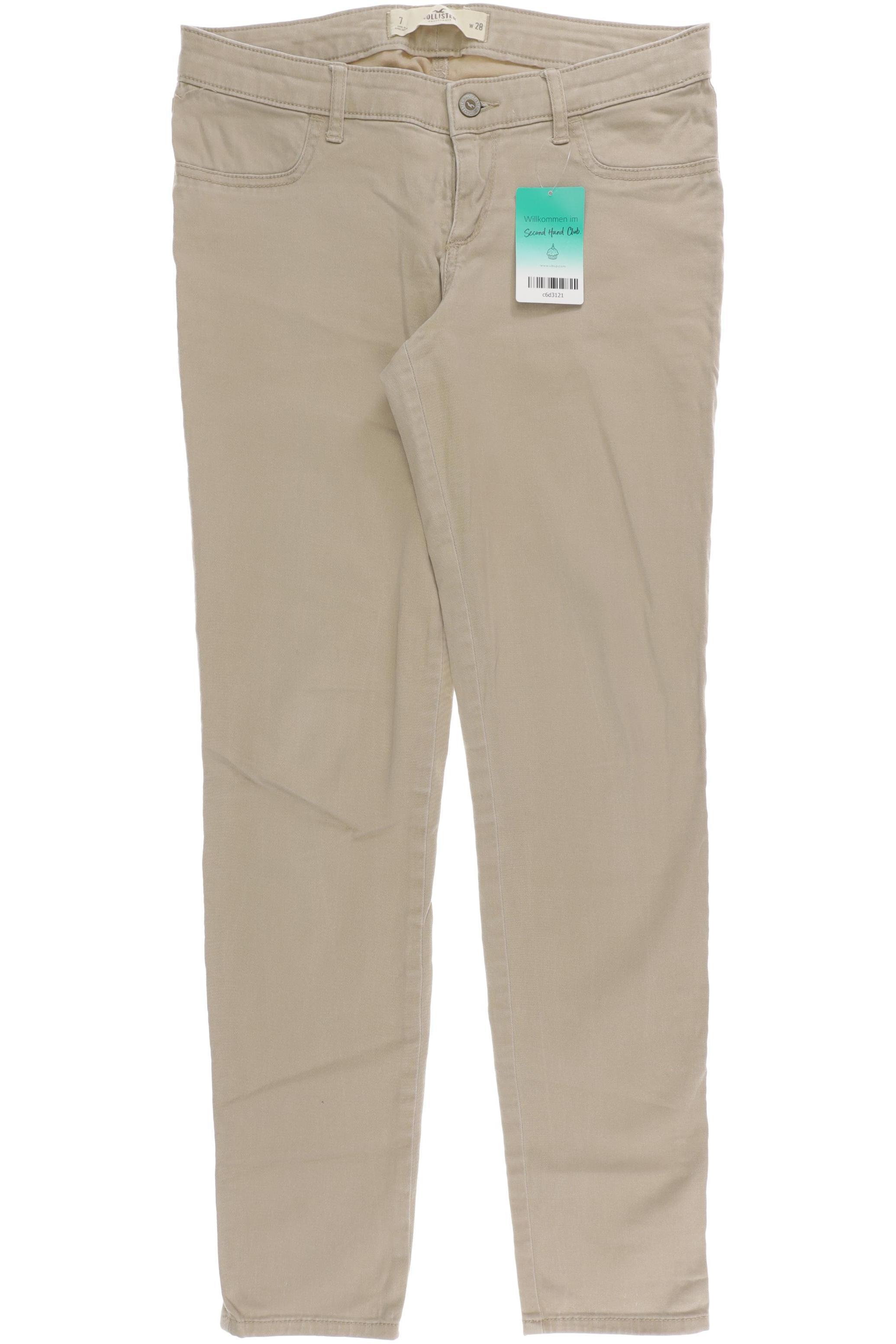 

Hollister Damen Jeans, beige, Gr. 28
