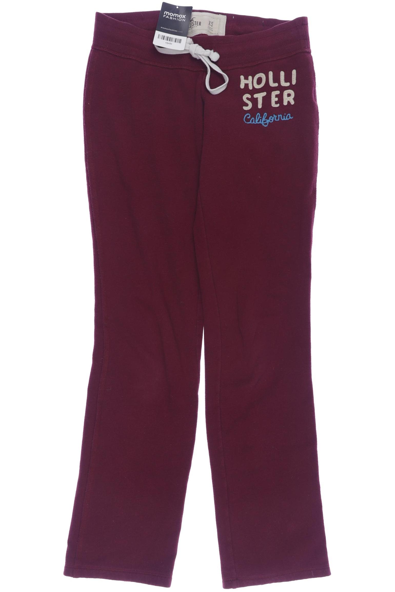 

Hollister Damen Stoffhose, bordeaux, Gr. 0