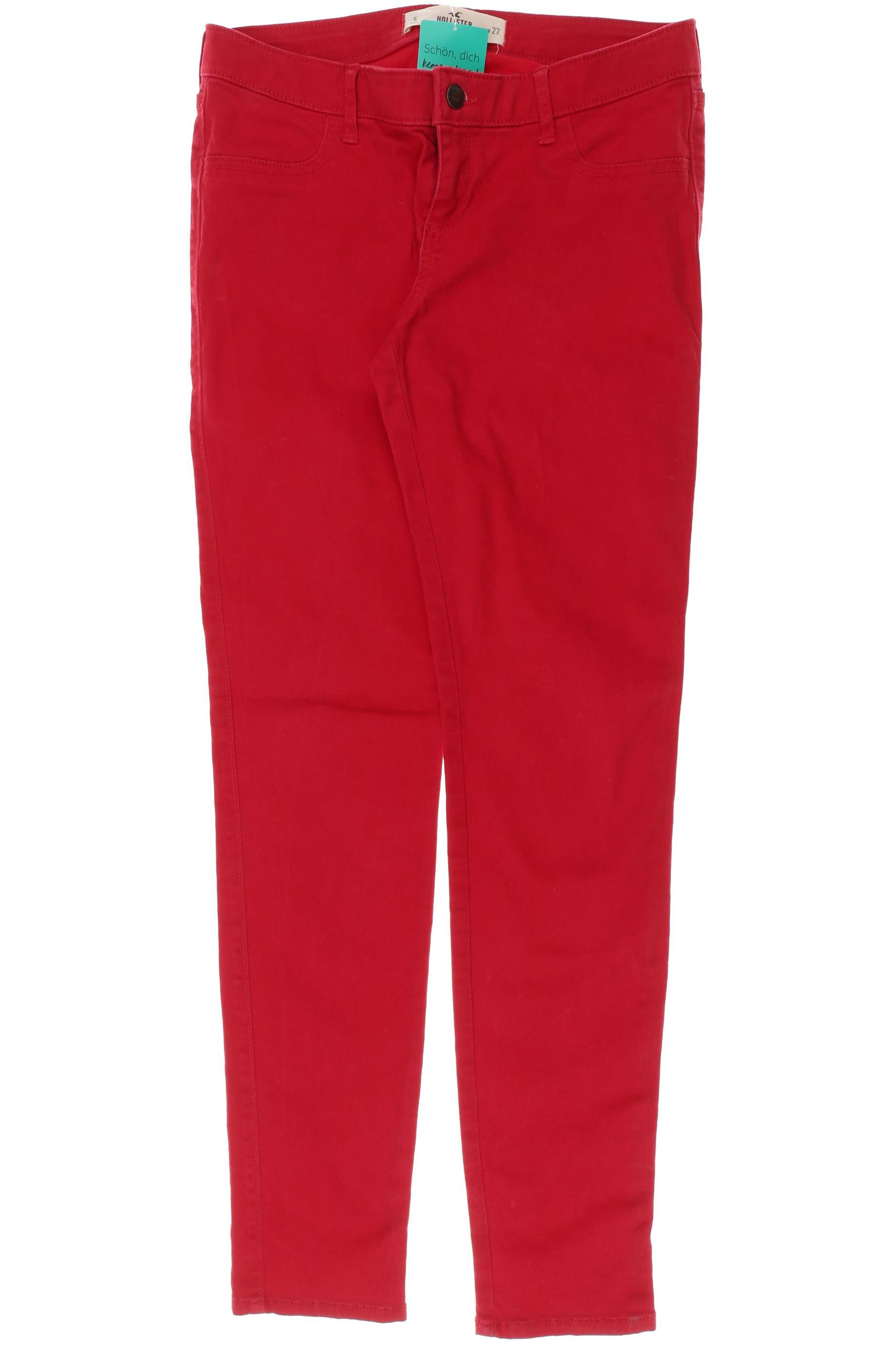 

Hollister Damen Stoffhose, rot, Gr. 27