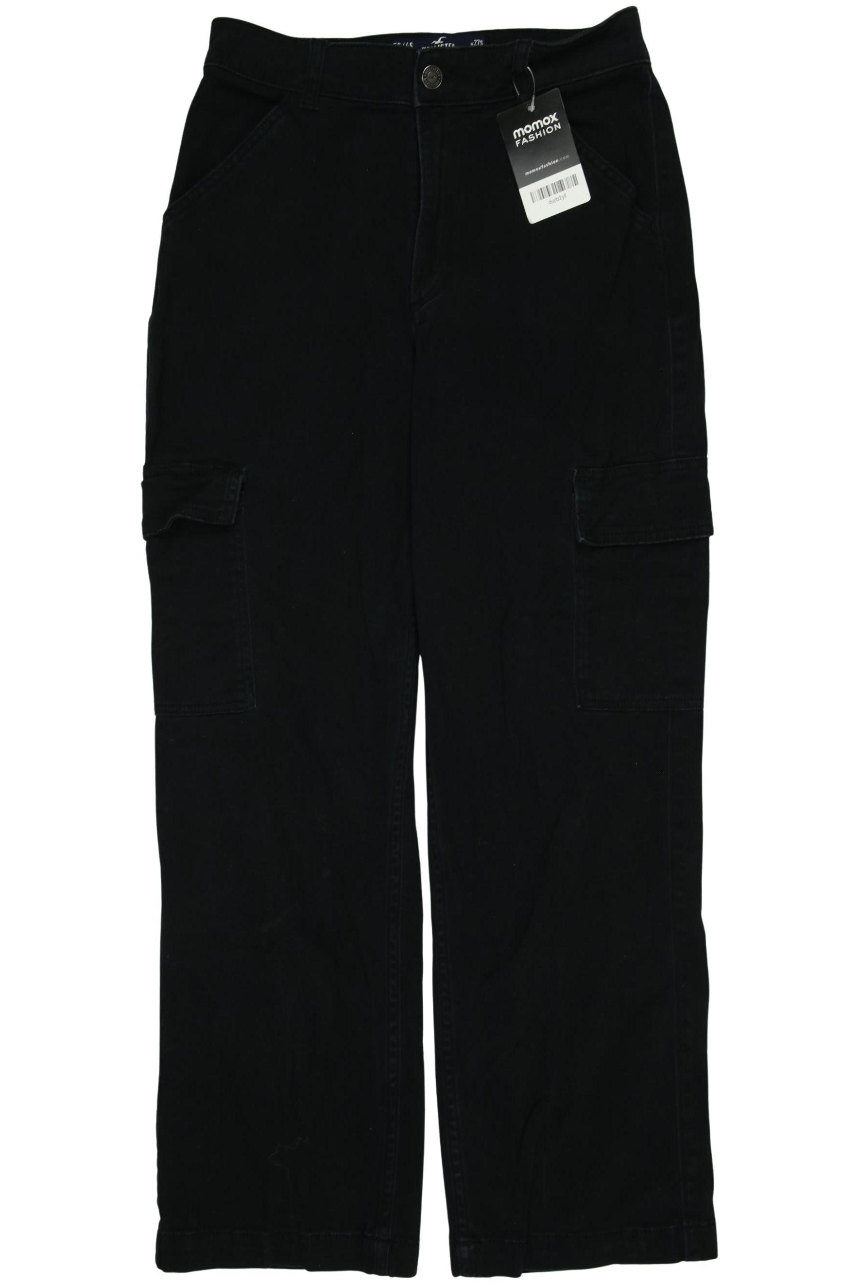 

Hollister Damen Stoffhose, schwarz, Gr. 27