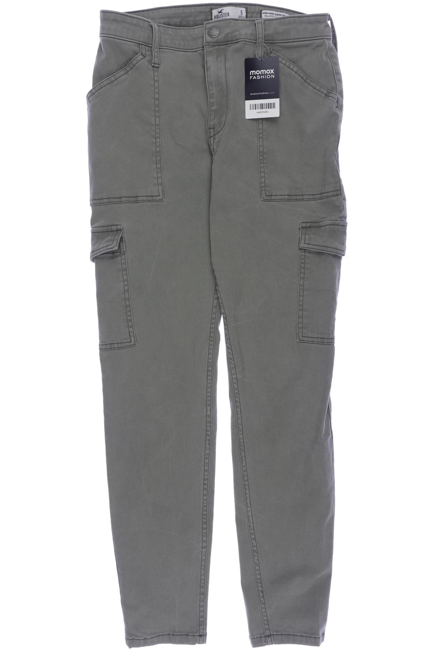 

Hollister Damen Stoffhose, grün, Gr. 0