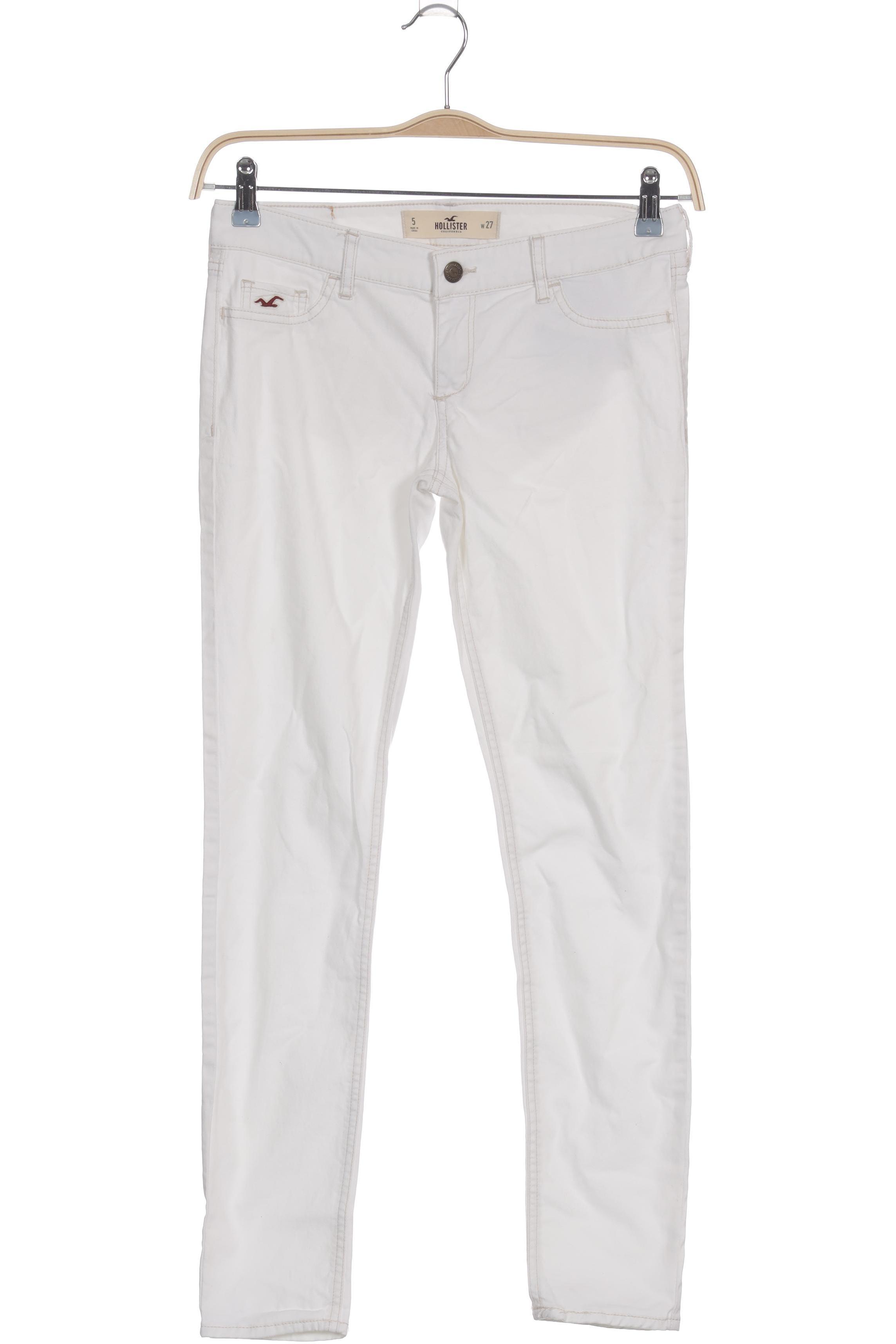 

Hollister Damen Jeans, weiß, Gr. 27