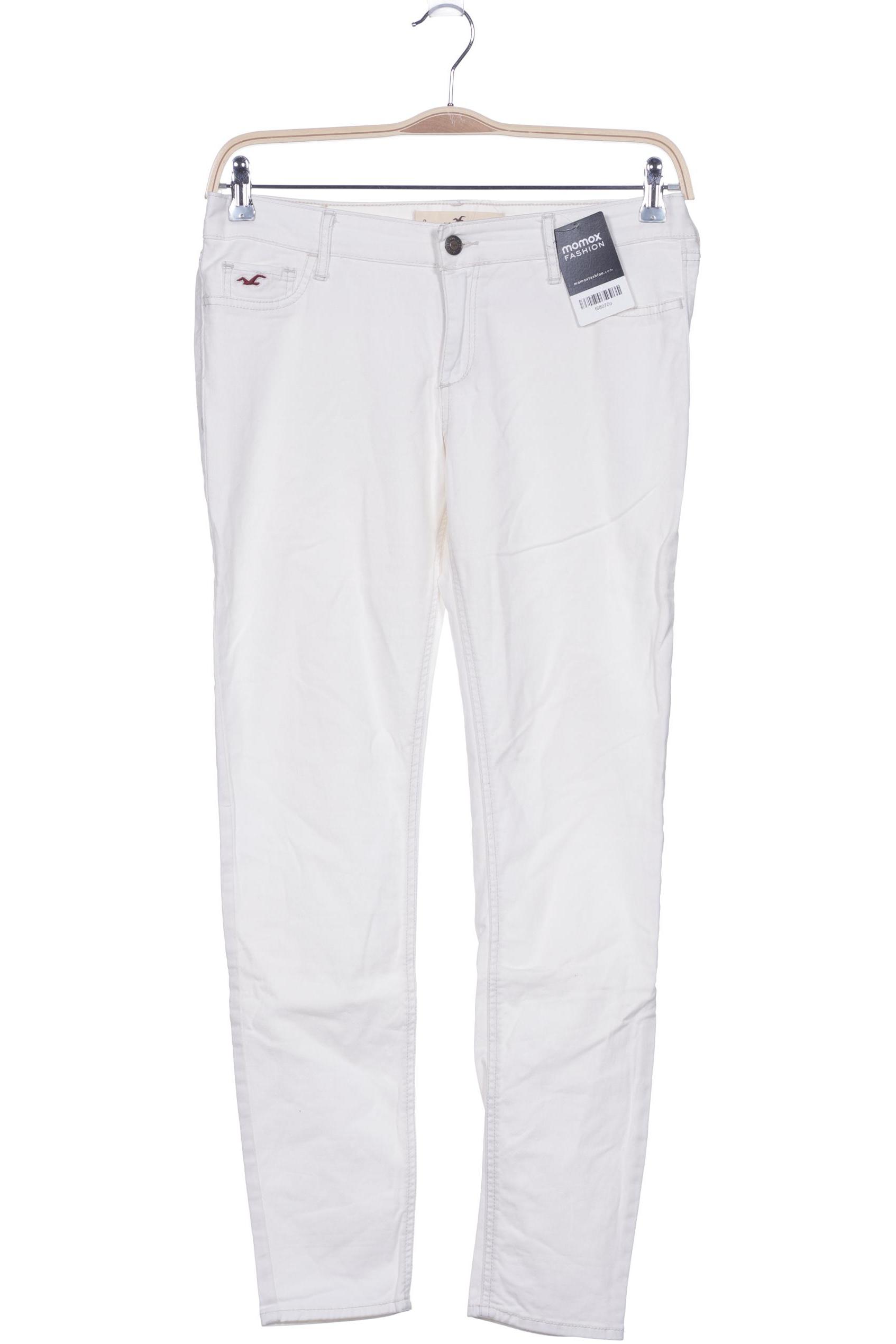 

Hollister Damen Stoffhose, cremeweiß