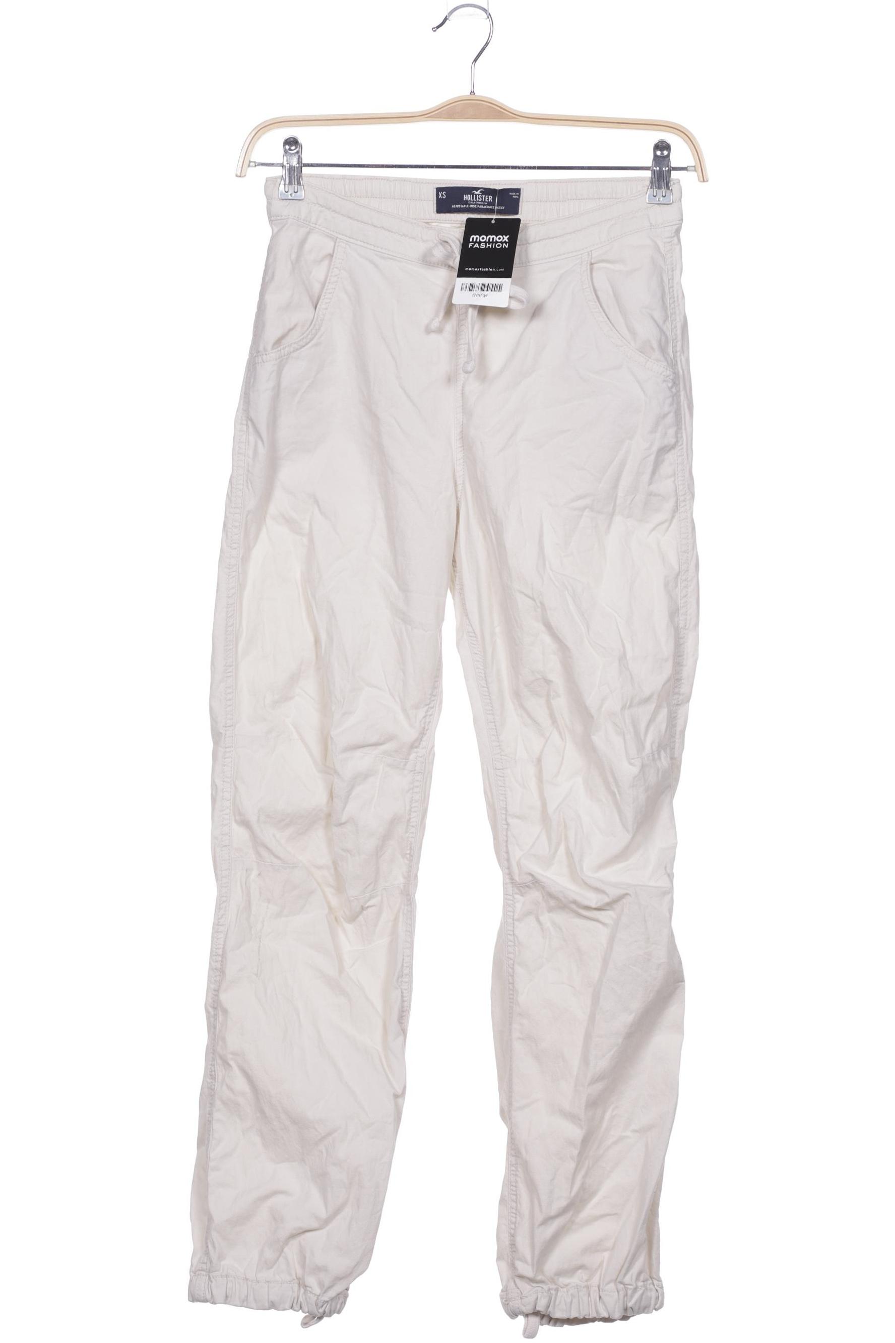 

Hollister Damen Stoffhose, cremeweiß, Gr. 34