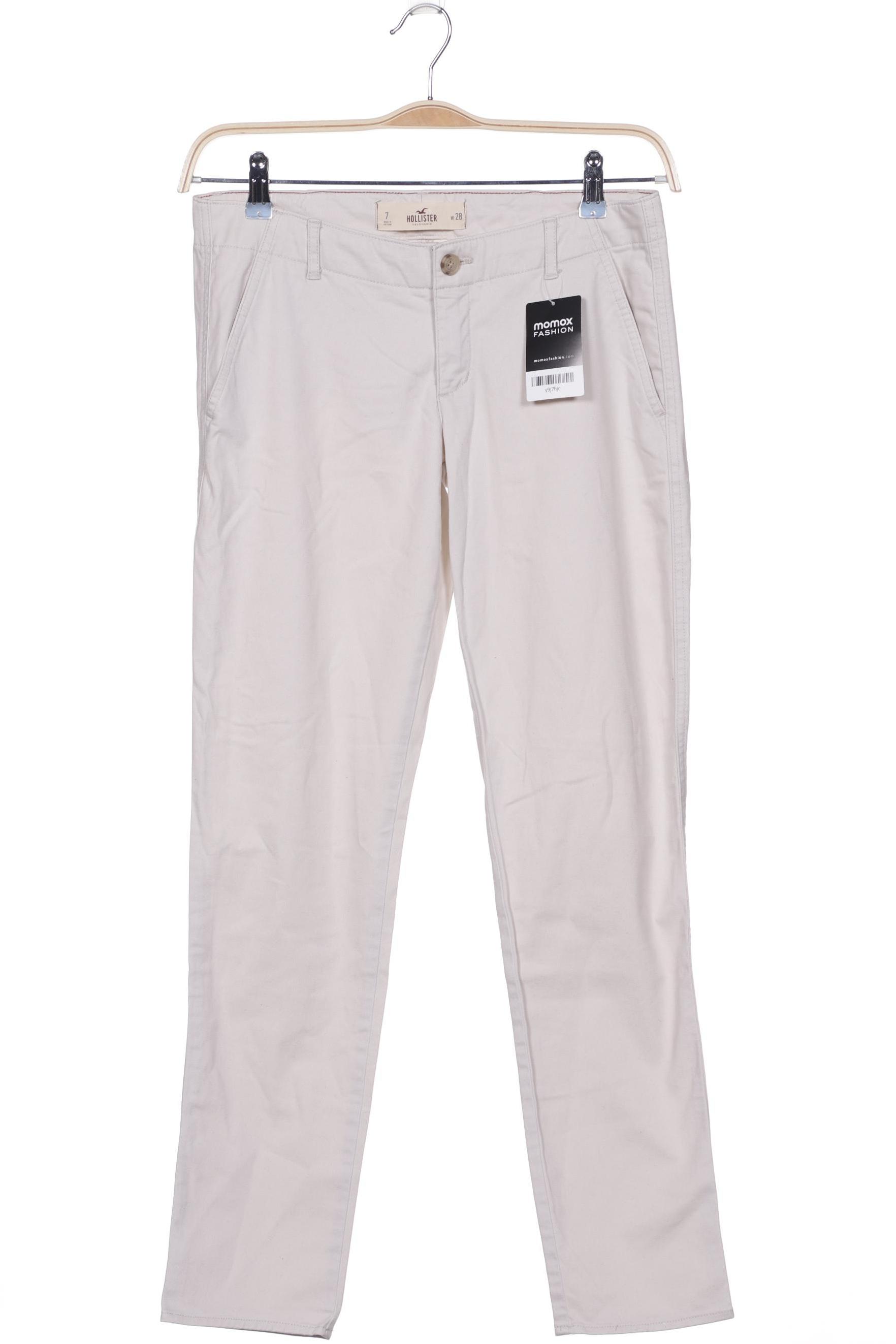 

Hollister Damen Stoffhose, cremeweiß, Gr. 38