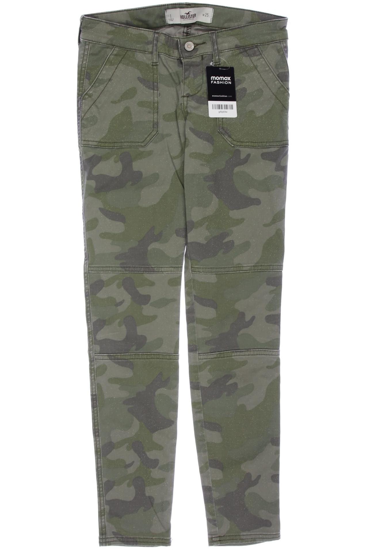 

Hollister Damen Stoffhose, grün, Gr. 25