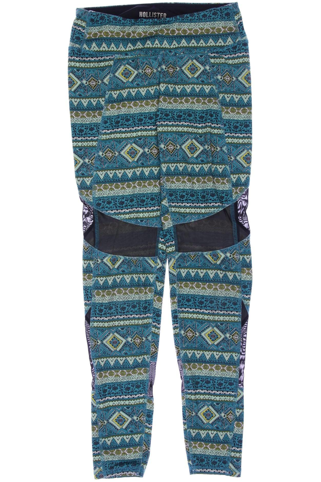 

Hollister Damen Stoffhose, türkis, Gr. 0