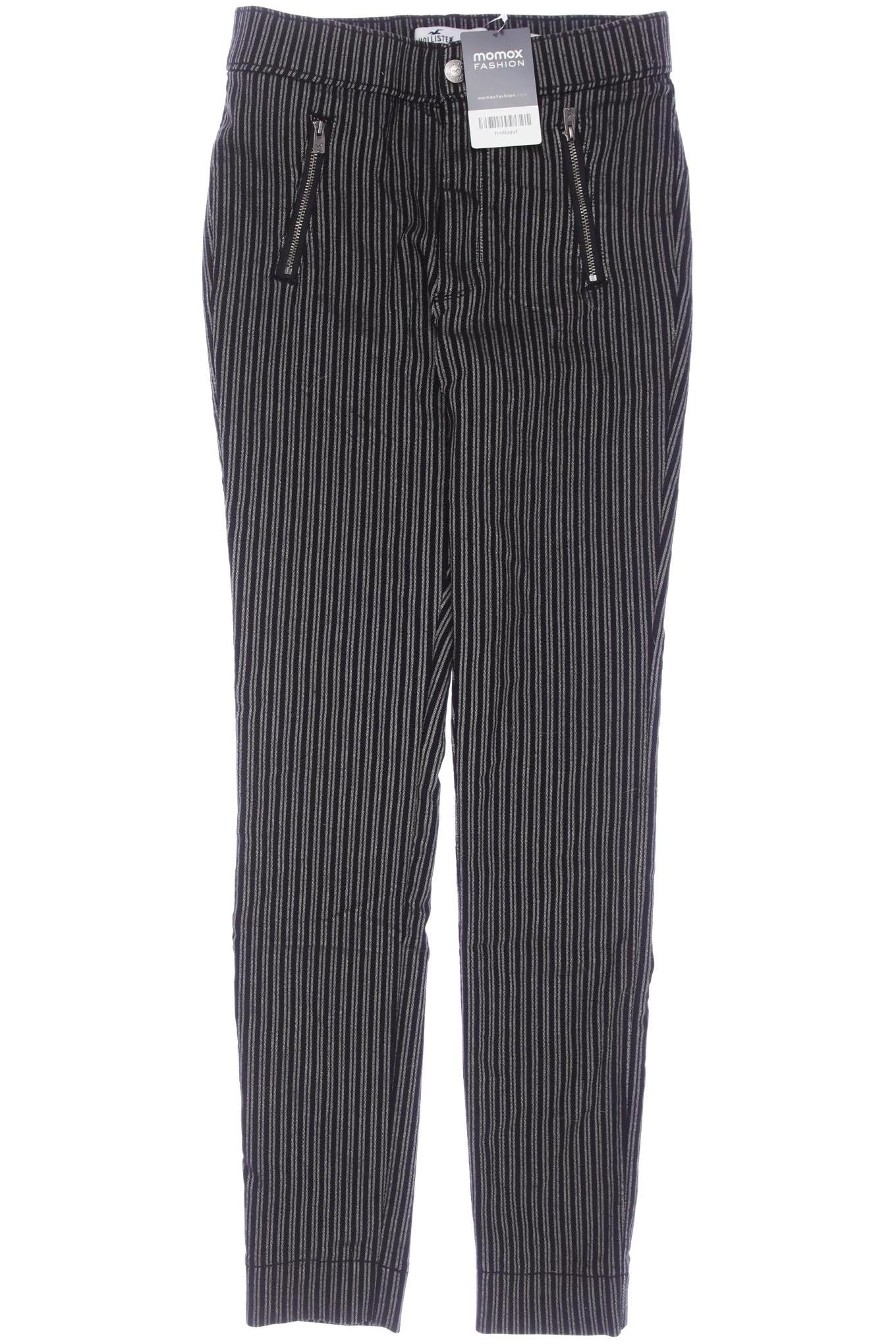 

Hollister Damen Stoffhose, schwarz, Gr. 0