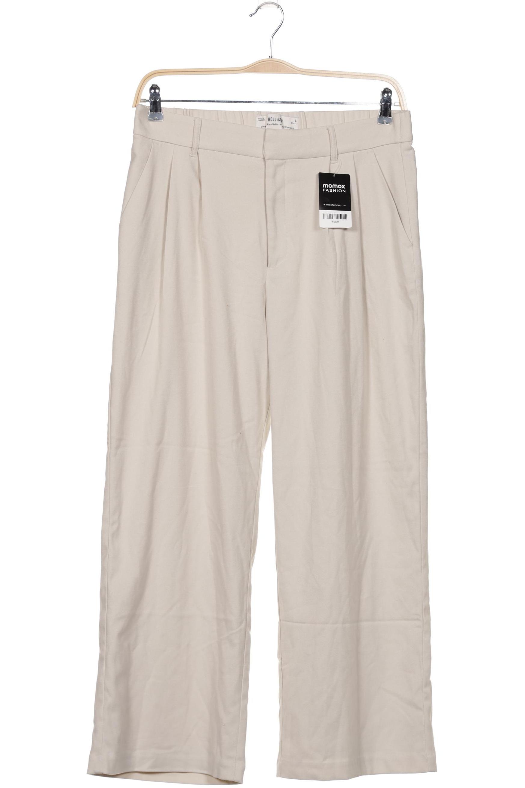 

Hollister Damen Stoffhose, cremeweiß, Gr. 0