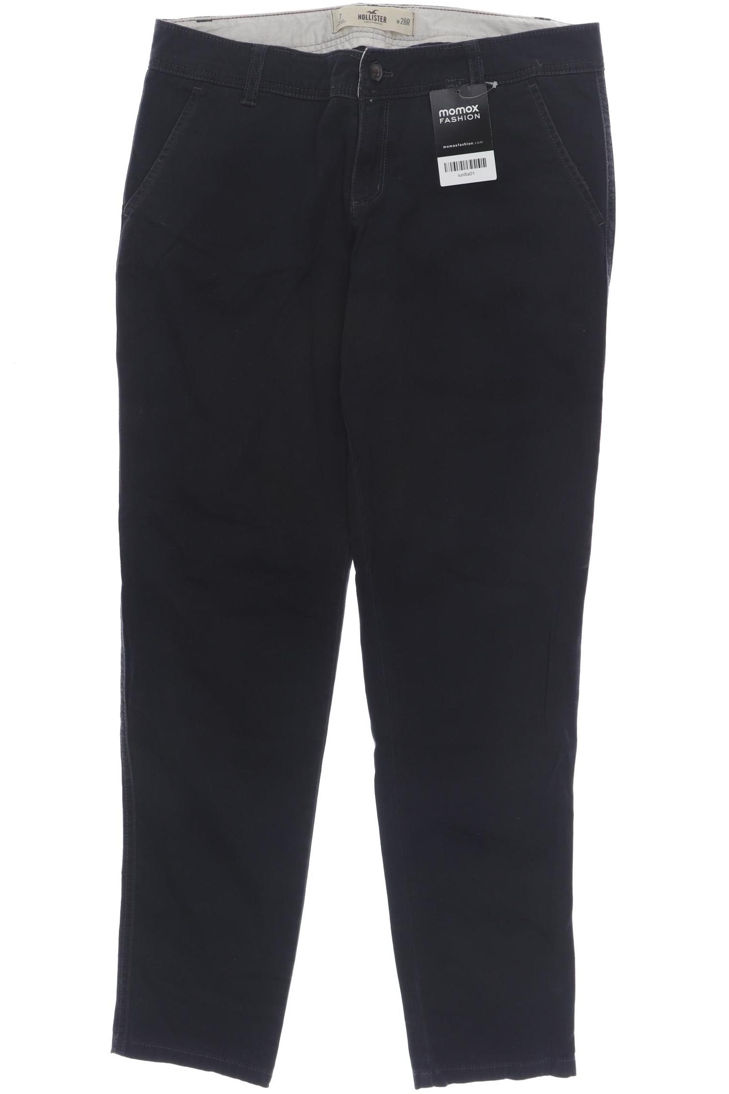 

Hollister Damen Stoffhose, schwarz