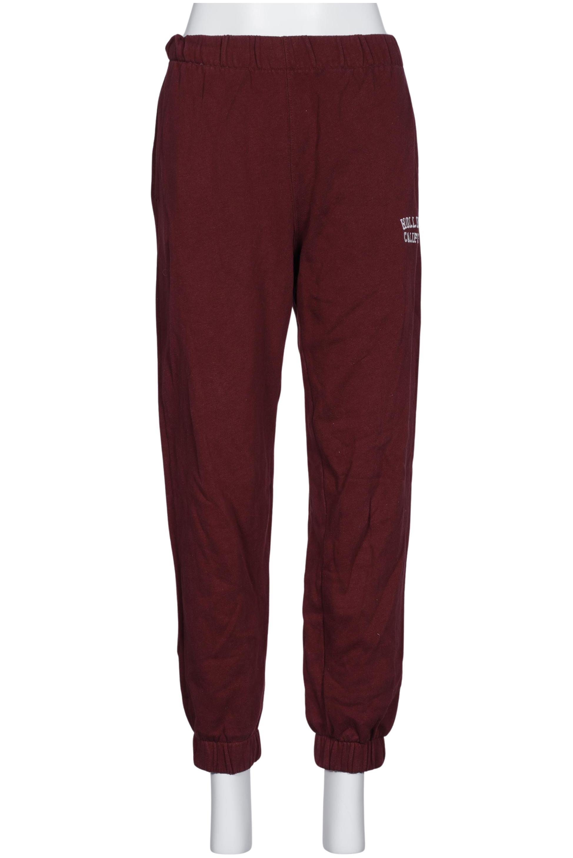 

Hollister Damen Stoffhose, bordeaux, Gr. 0