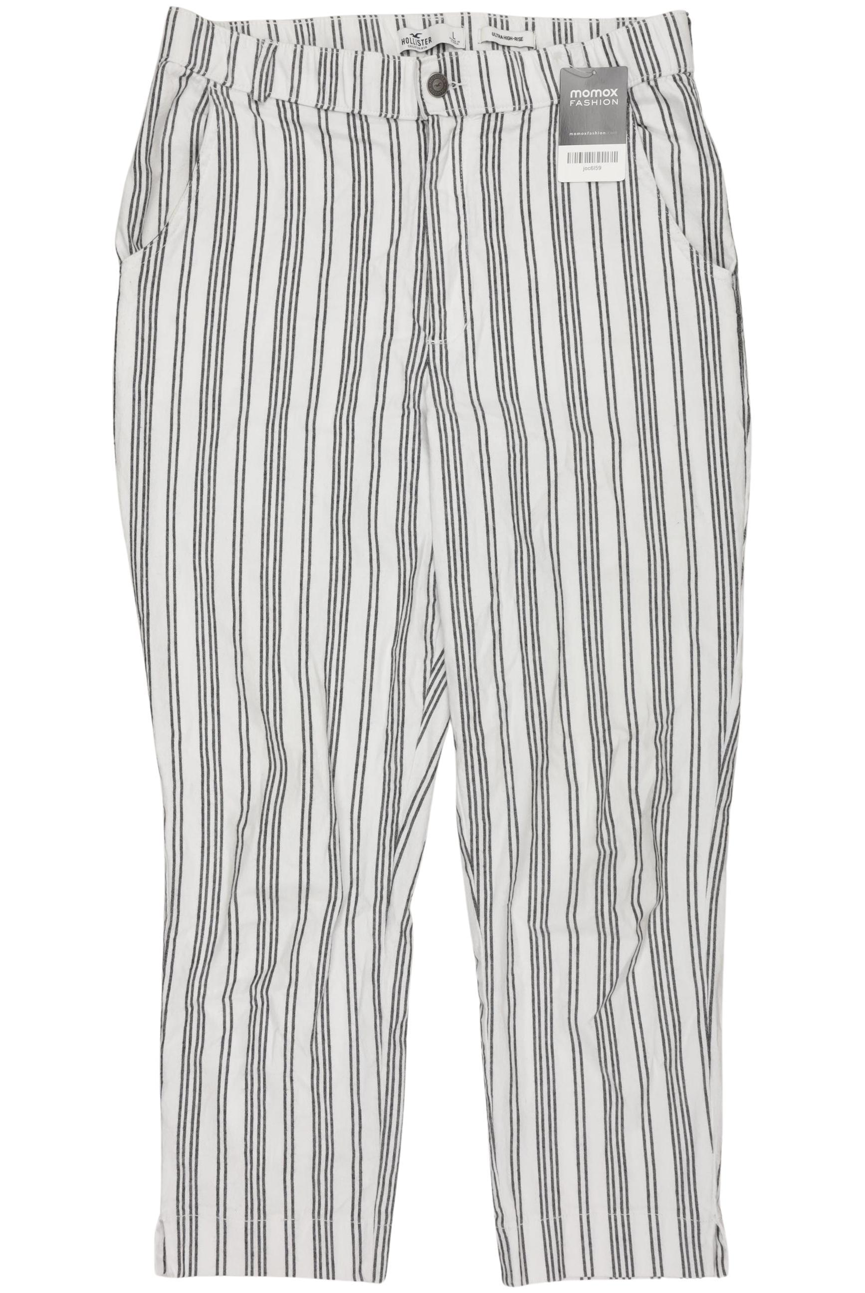 

Hollister Damen Stoffhose, weiß, Gr. 0