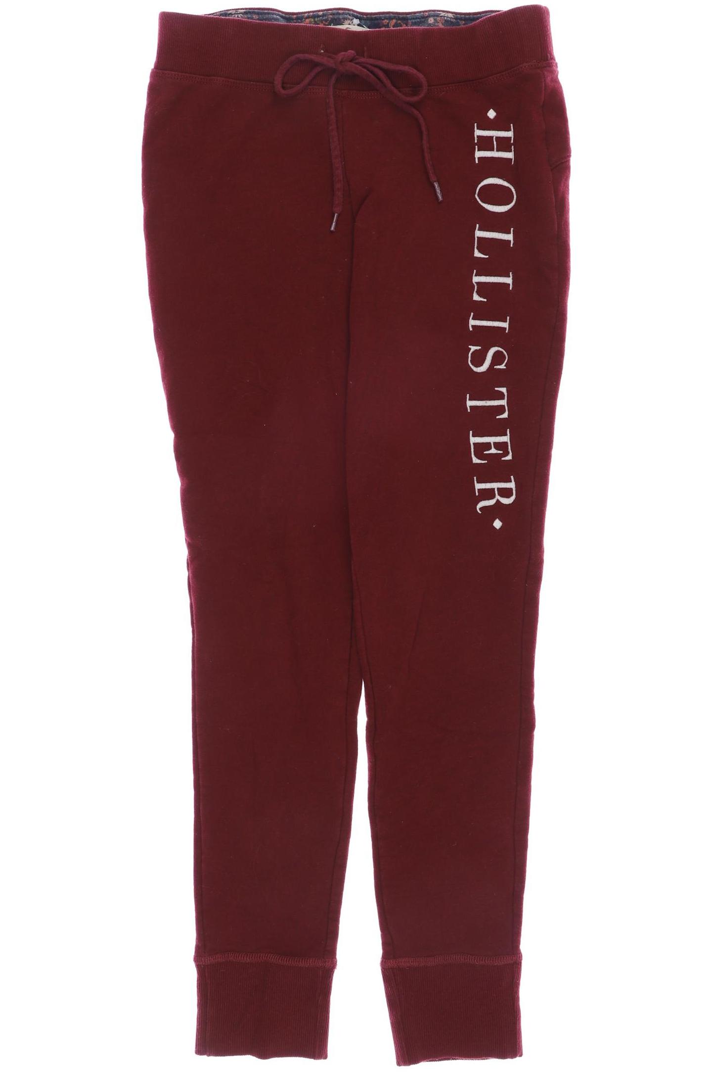 

Hollister Damen Stoffhose, bordeaux, Gr. 0