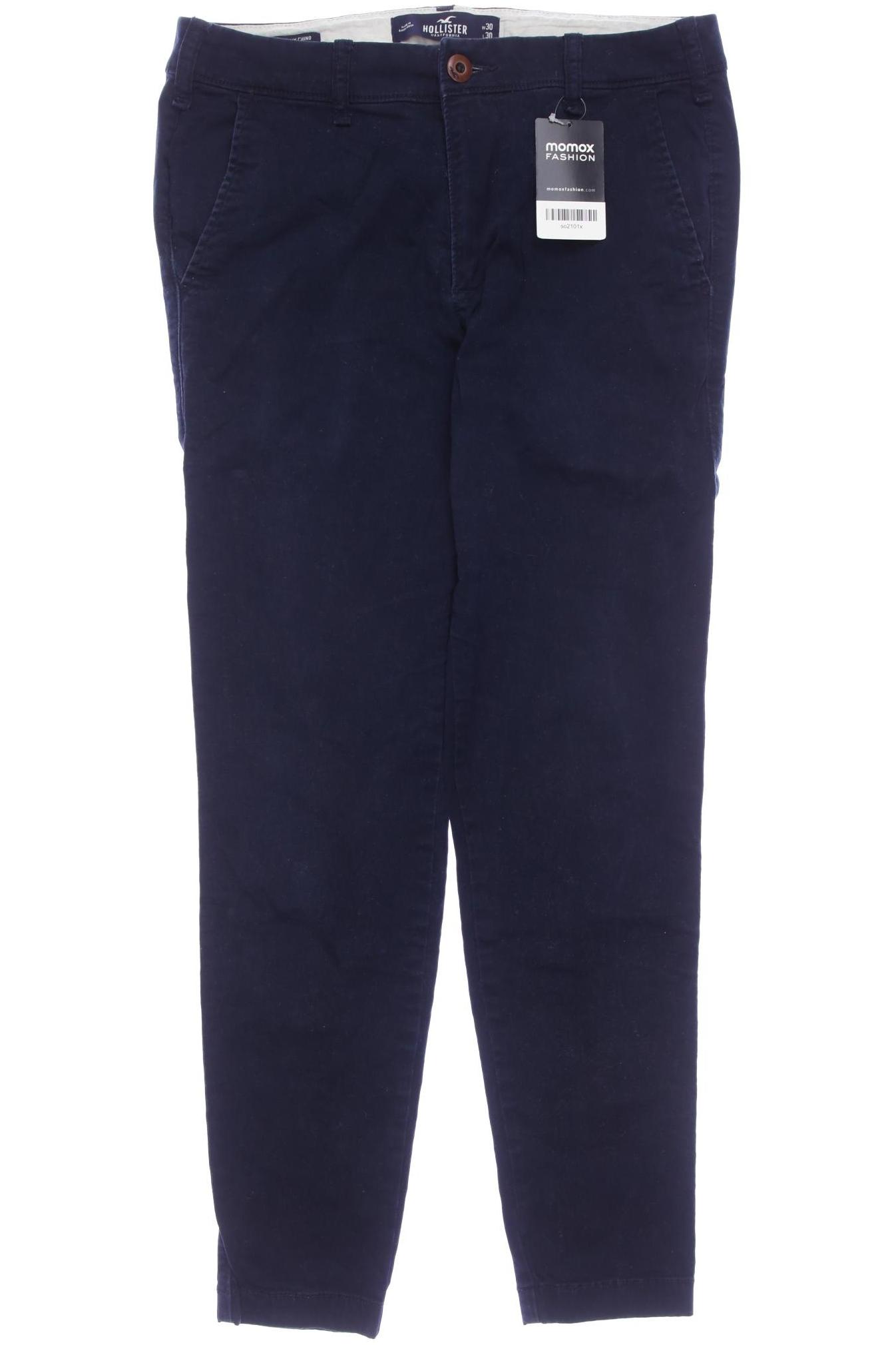 

Hollister Damen Stoffhose, marineblau, Gr. 30