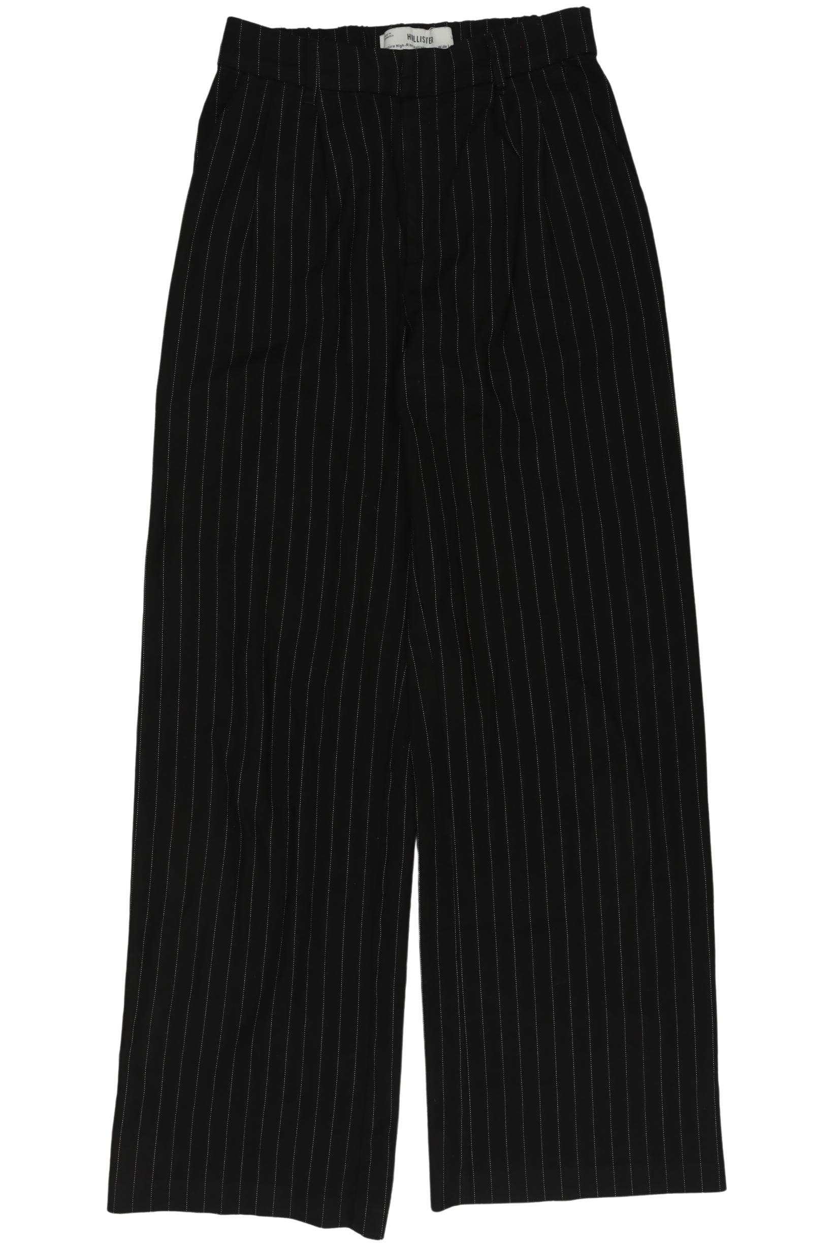 

Hollister Damen Stoffhose, schwarz, Gr. 0