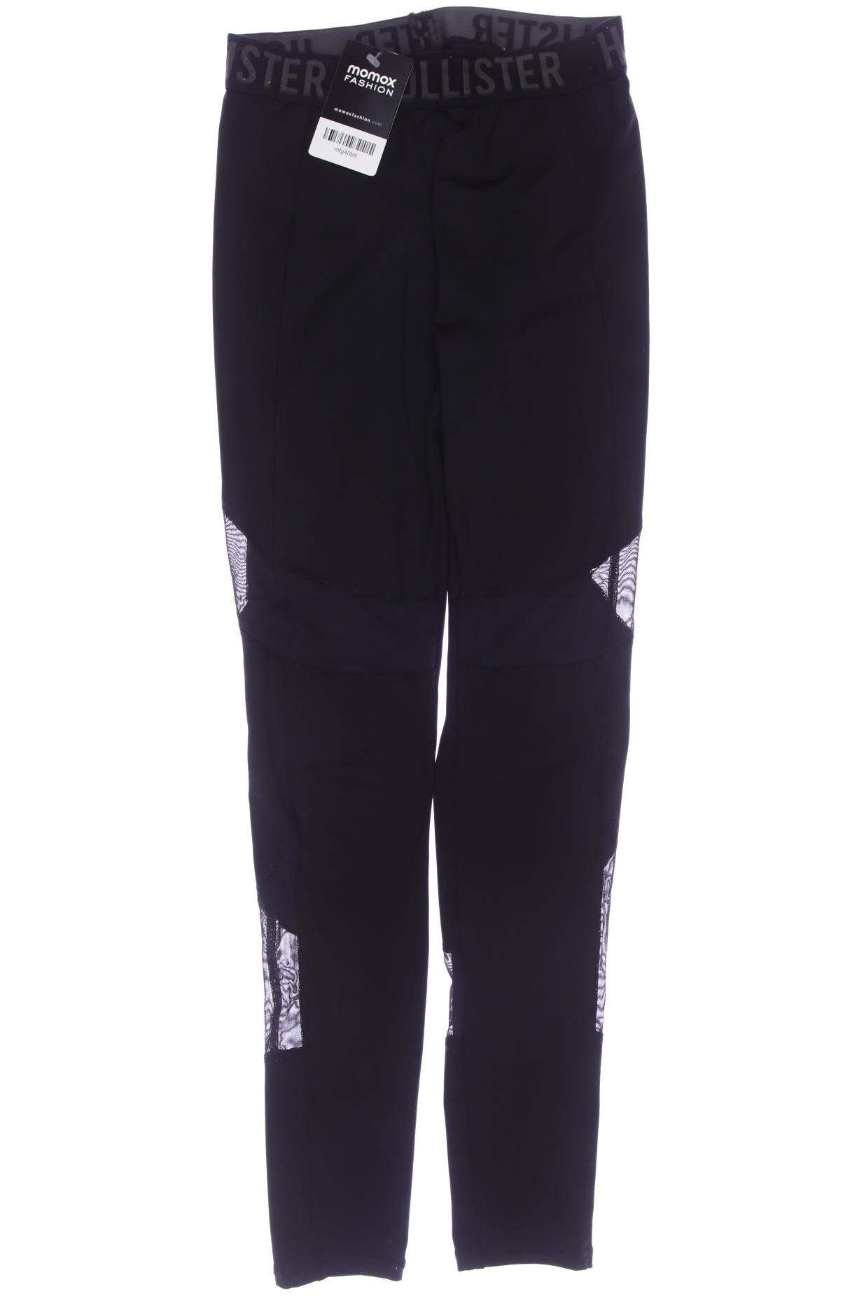 

Hollister Damen Stoffhose, schwarz, Gr. 0