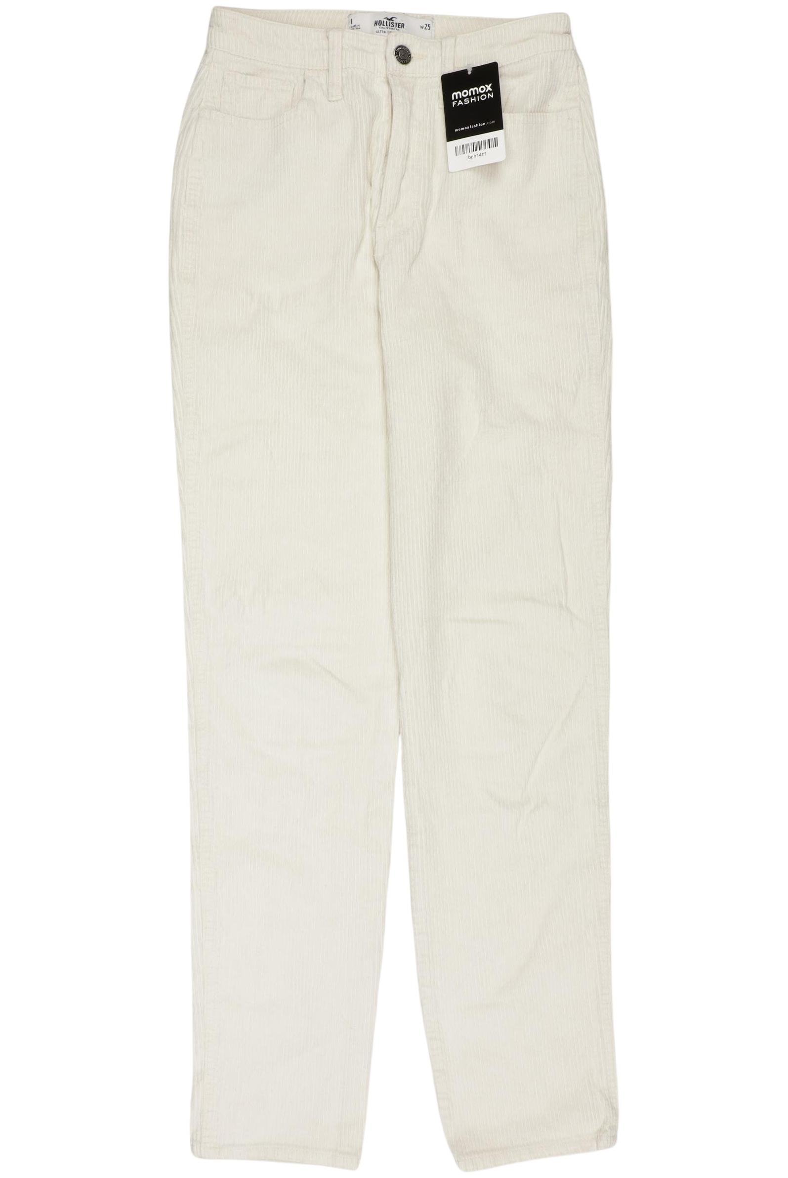 

Hollister Damen Stoffhose, cremeweiß, Gr. 25