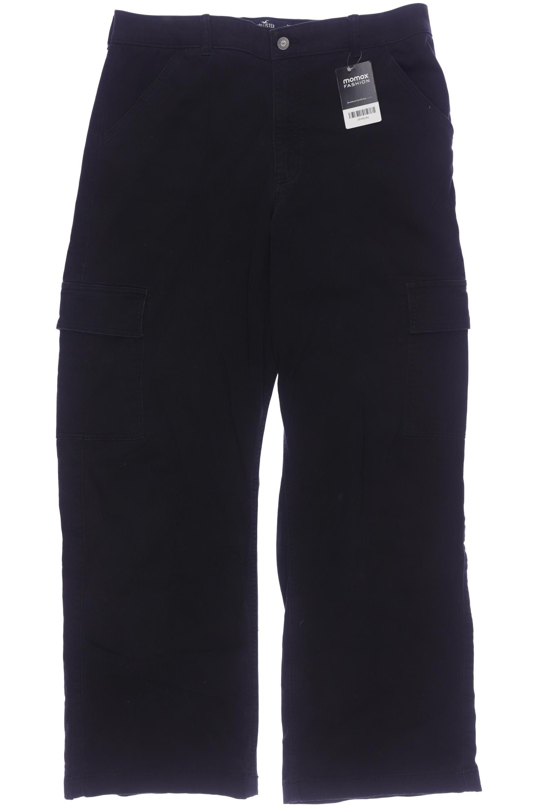 

Hollister Damen Stoffhose, schwarz, Gr. 33