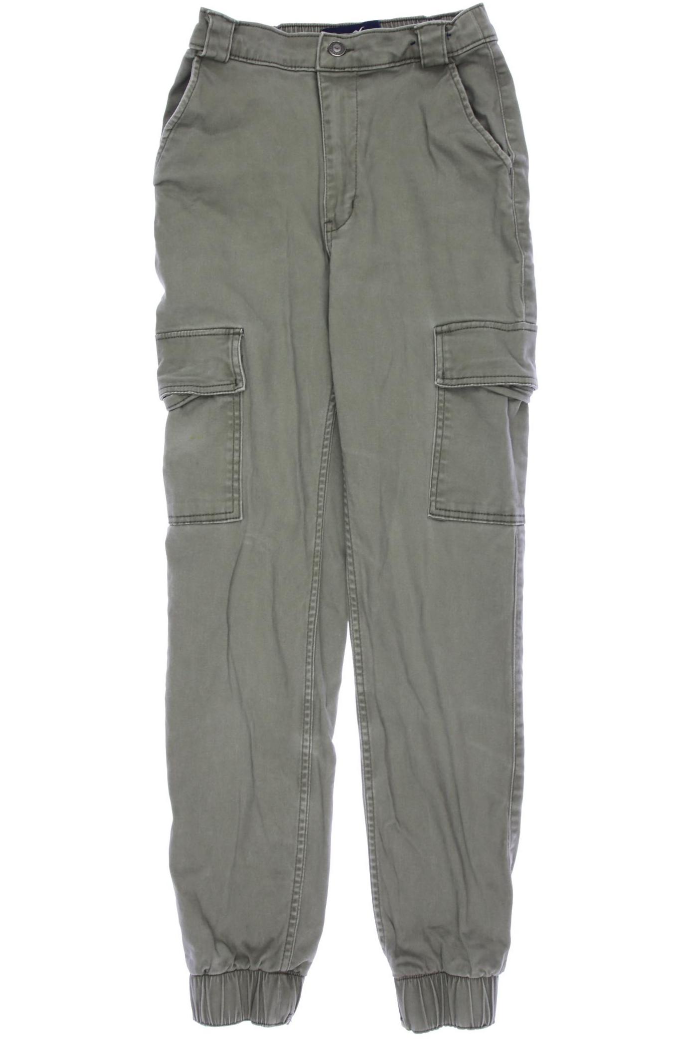 

Hollister Damen Stoffhose, grün, Gr. 0