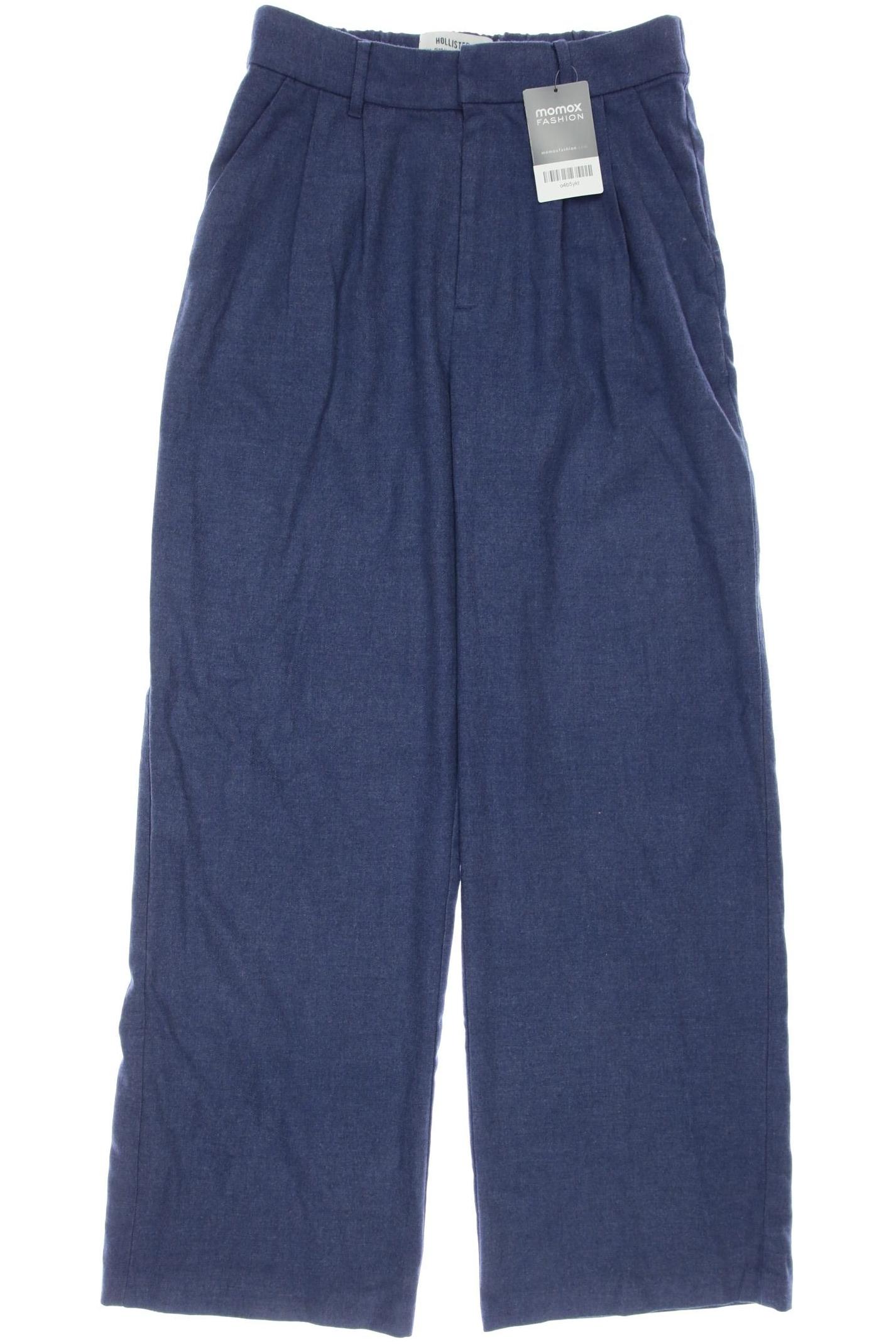 

Hollister Damen Stoffhose, marineblau, Gr. 0